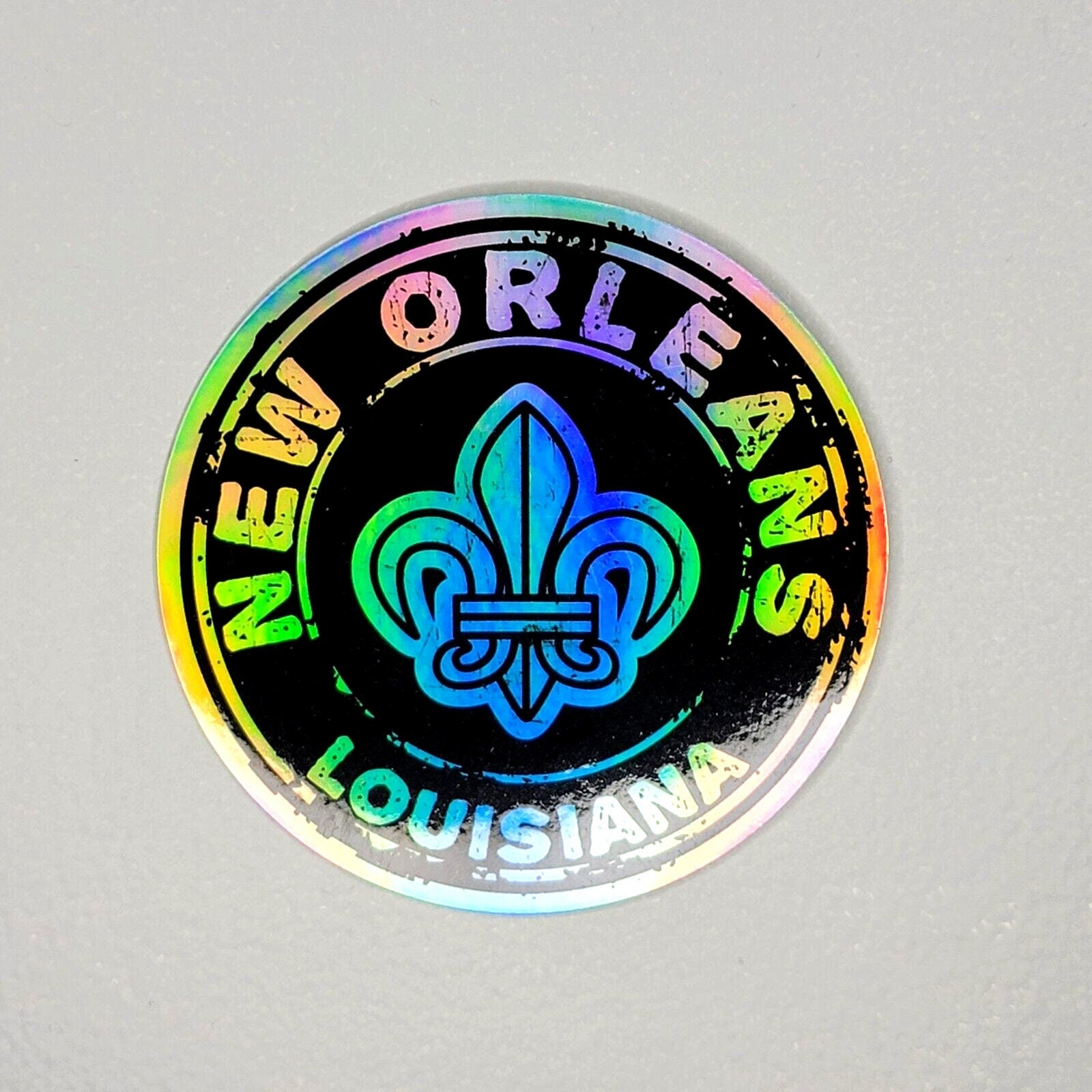 Mardi Gras Fleur de Lis - Patch