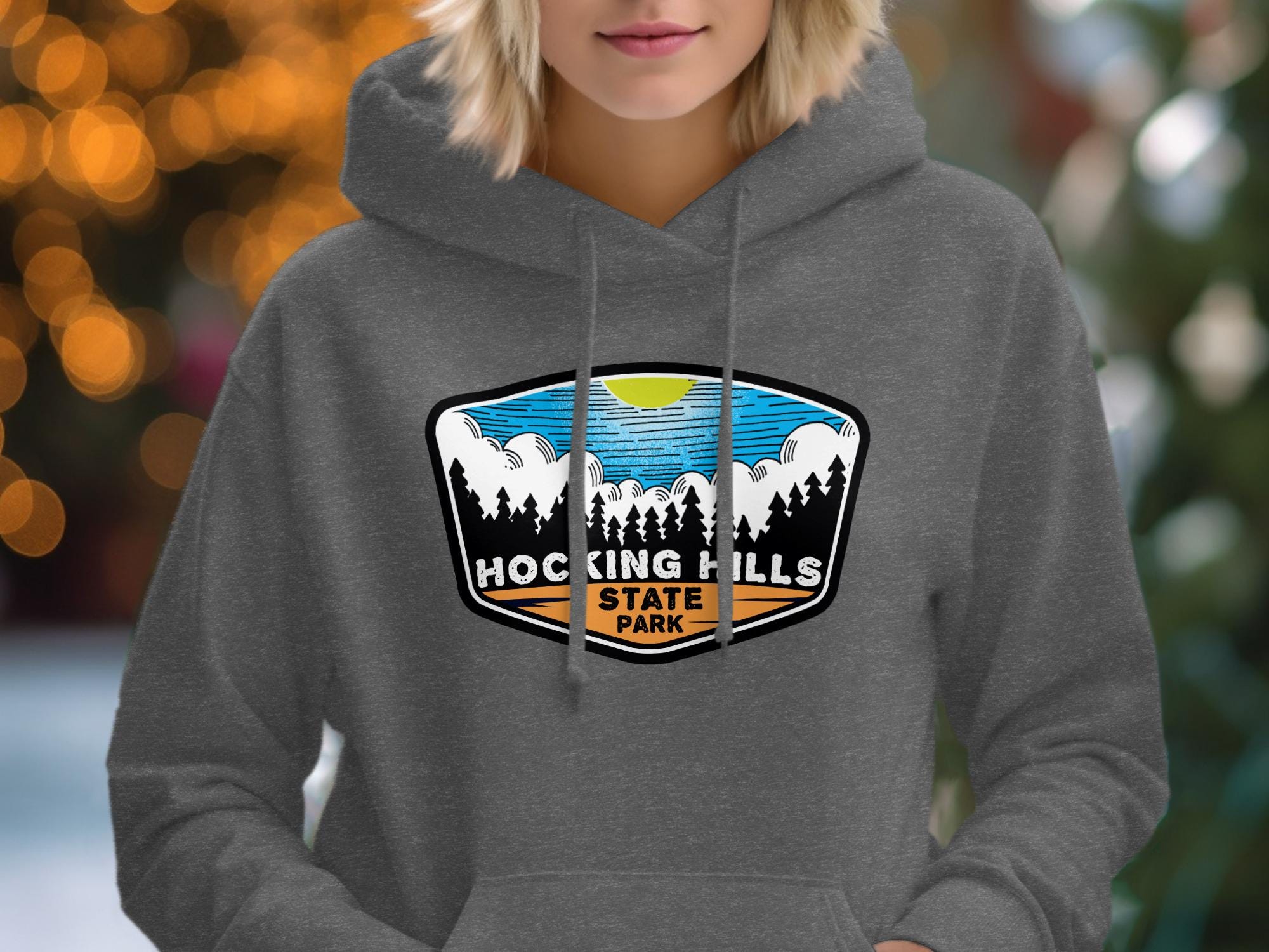 Hocking Hills State Park Hoodie, Nature Lover Gift, Outdoor Adventure Pullover, Hiking Enthusiast Sweatshirt, Unisex Cozy Hoodie
