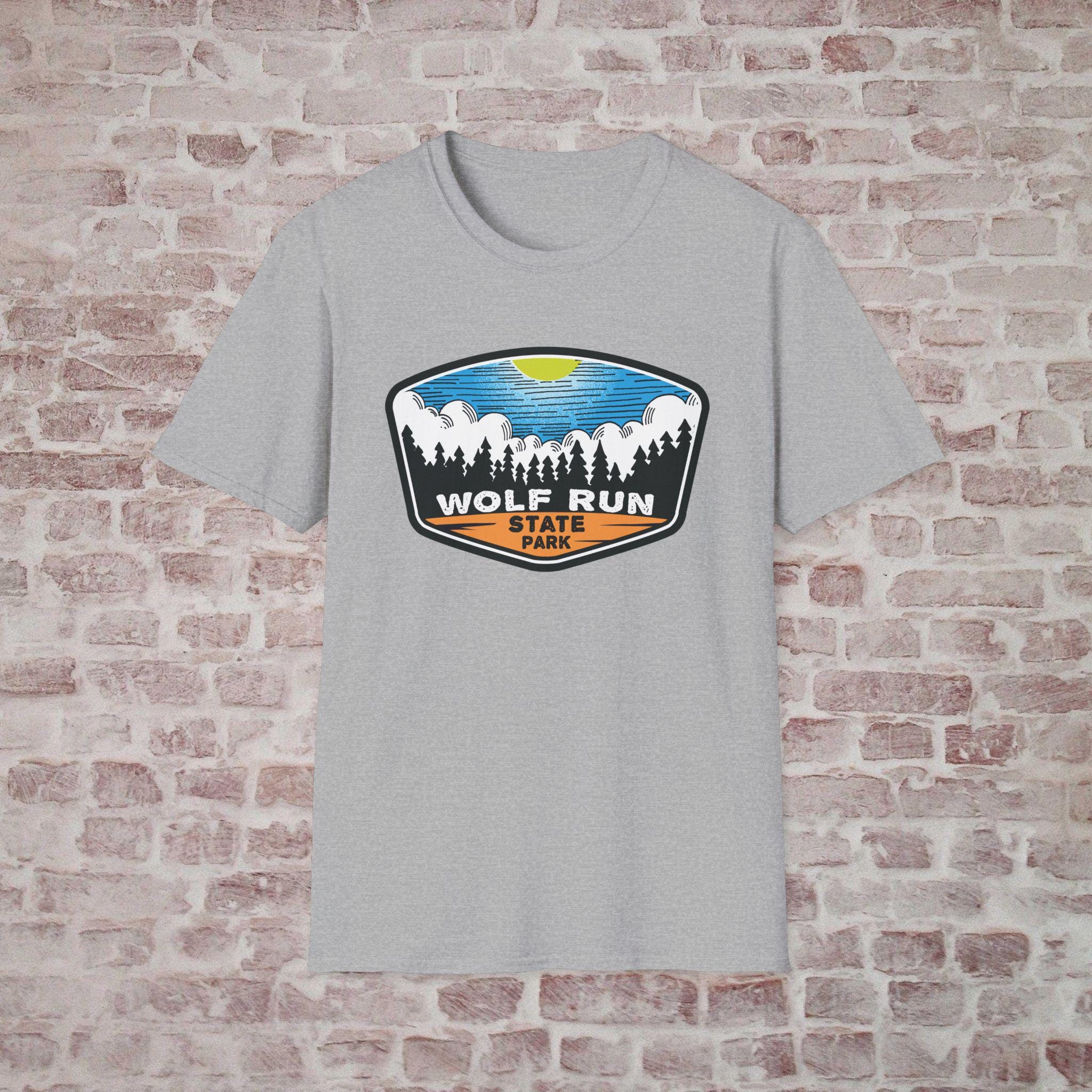 Wolf Run State Park Ohio T-Shirt, Souvenir Gift, Vacation Tee Nature Lover - Unisex Softstyle Tee, Travel Shirt, Outdoor Adventure Top,