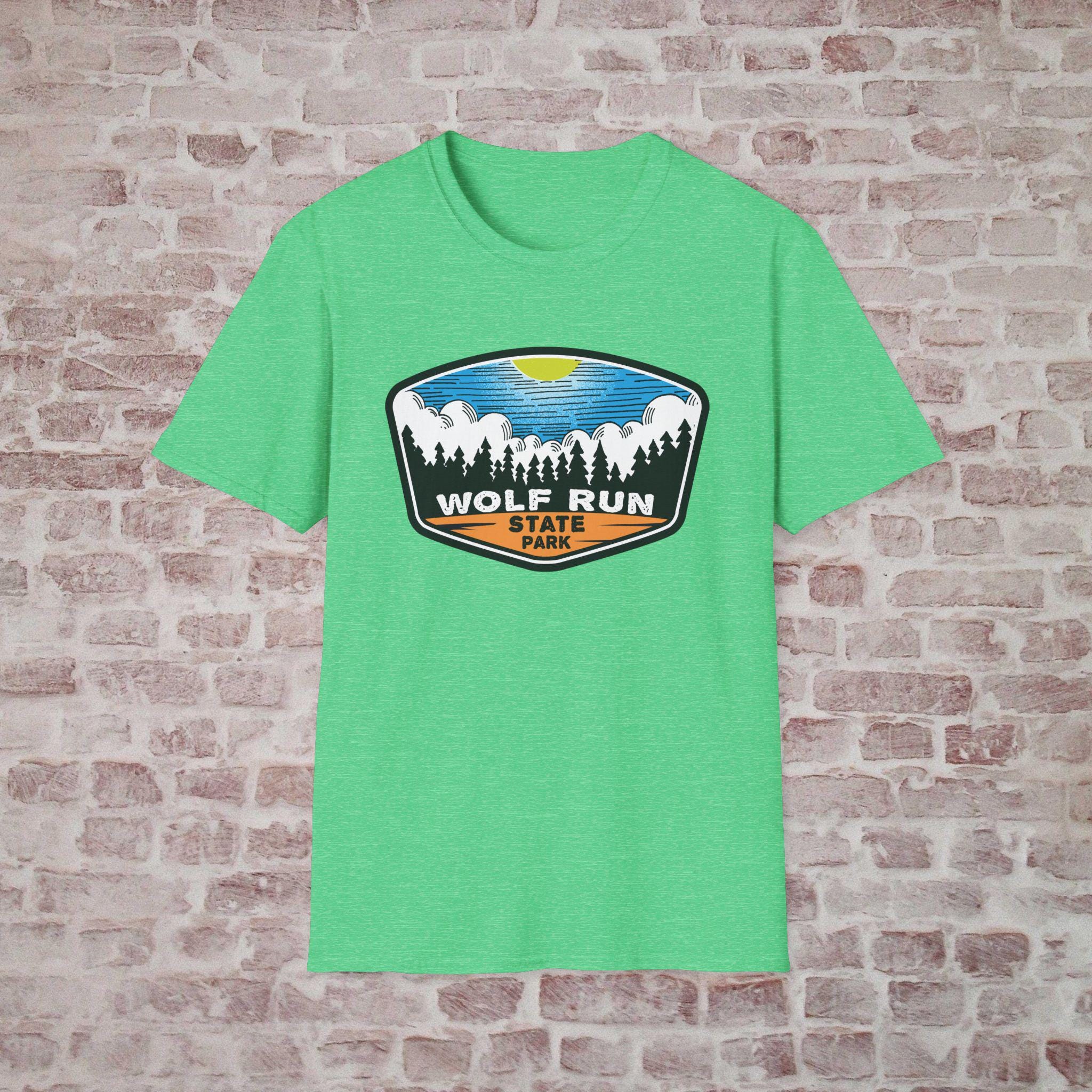 Wolf Run State Park Ohio T-Shirt, Souvenir Gift, Vacation Tee Nature Lover - Unisex Softstyle Tee, Travel Shirt, Outdoor Adventure Top,