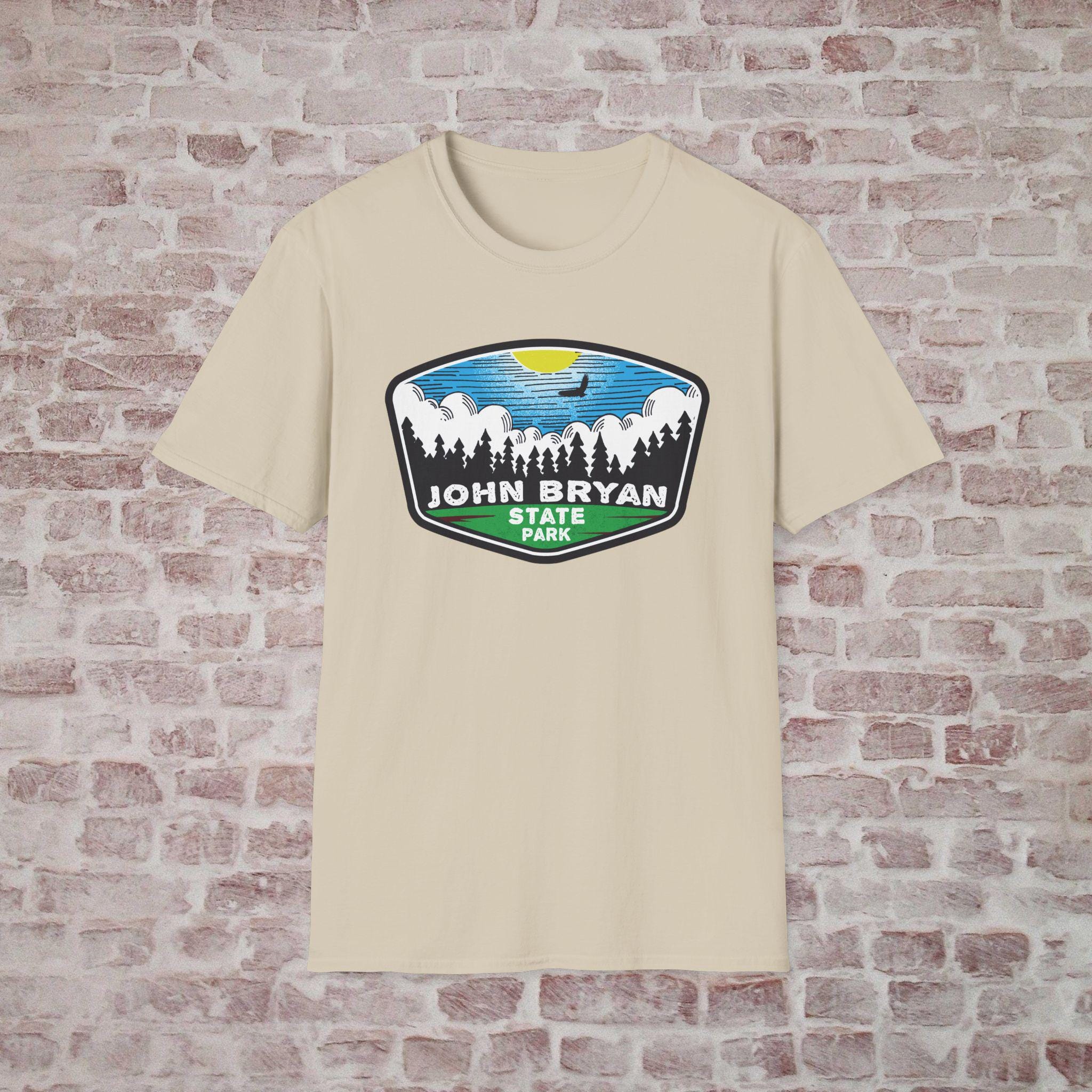 John Bryan State Park Ohio T-Shirt, Souvenir Gift, Vacation Tee Nature Lover - Unisex Softstyle Tee, Travel Shirt, Outdoor Adventure Top,