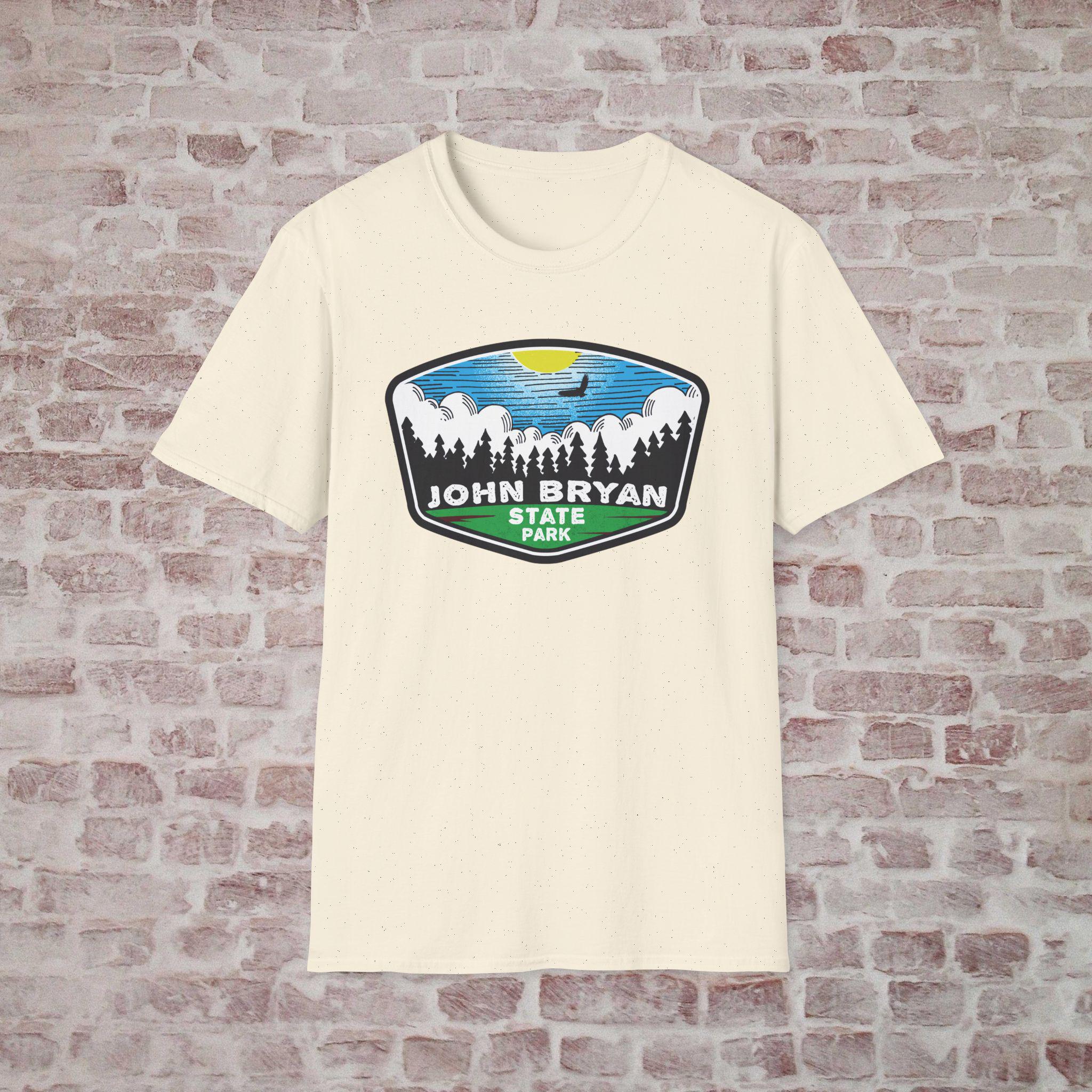 John Bryan State Park Ohio T-Shirt, Souvenir Gift, Vacation Tee Nature Lover - Unisex Softstyle Tee, Travel Shirt, Outdoor Adventure Top,