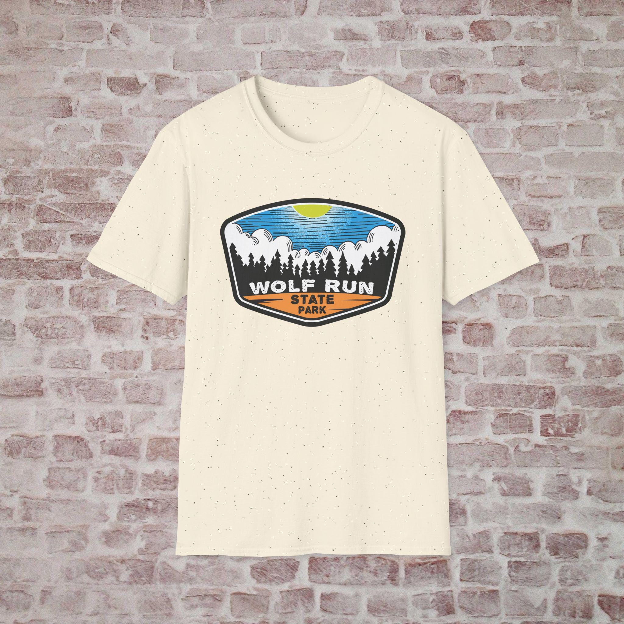 Wolf Run State Park Ohio T-Shirt, Souvenir Gift, Vacation Tee Nature Lover - Unisex Softstyle Tee, Travel Shirt, Outdoor Adventure Top,