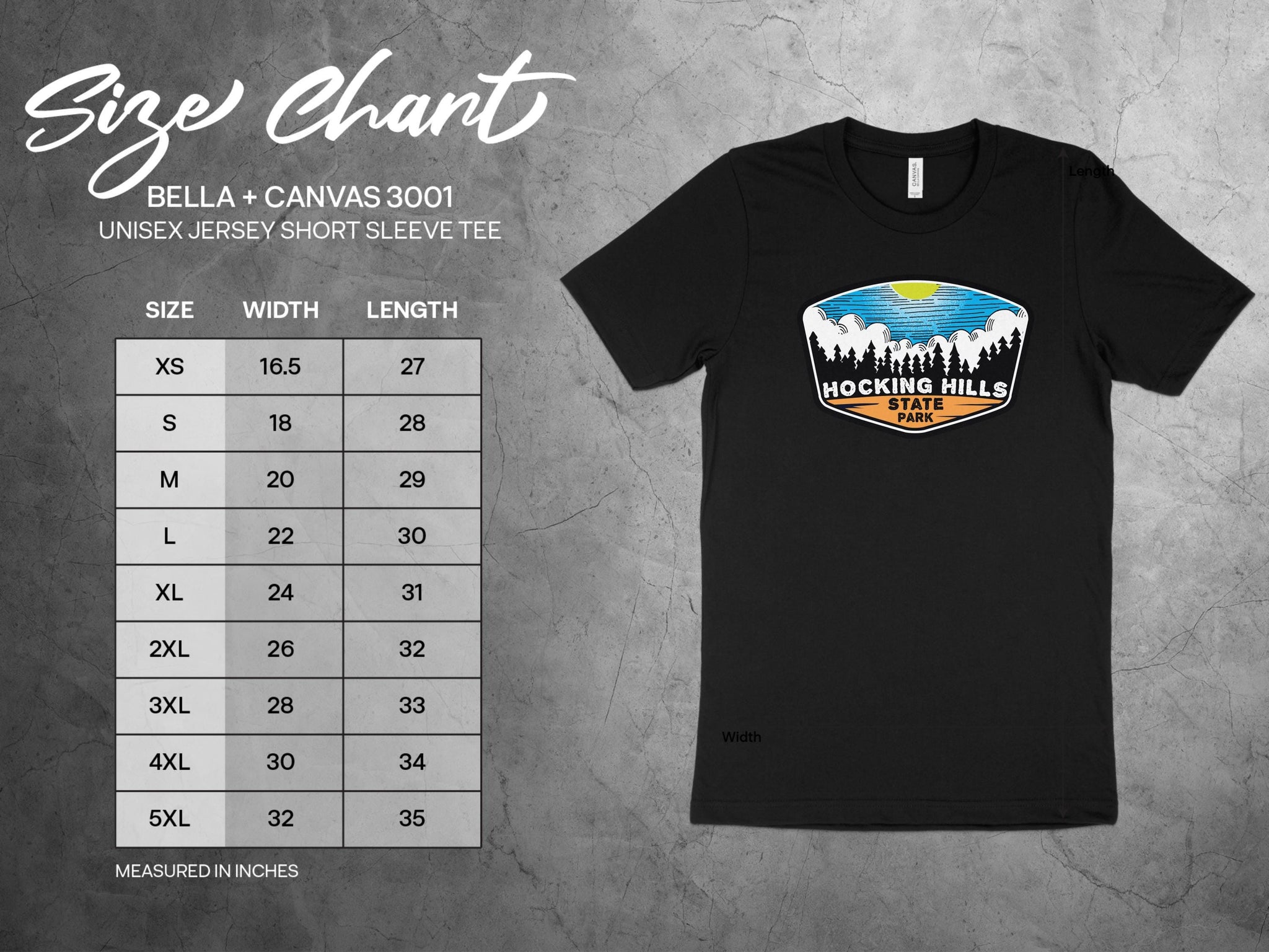 Hocking Hills State Park Graphic T-Shirt, Vintage National Park Shirt, Retro Hiking Tee, Adventure Nature Lover Gift