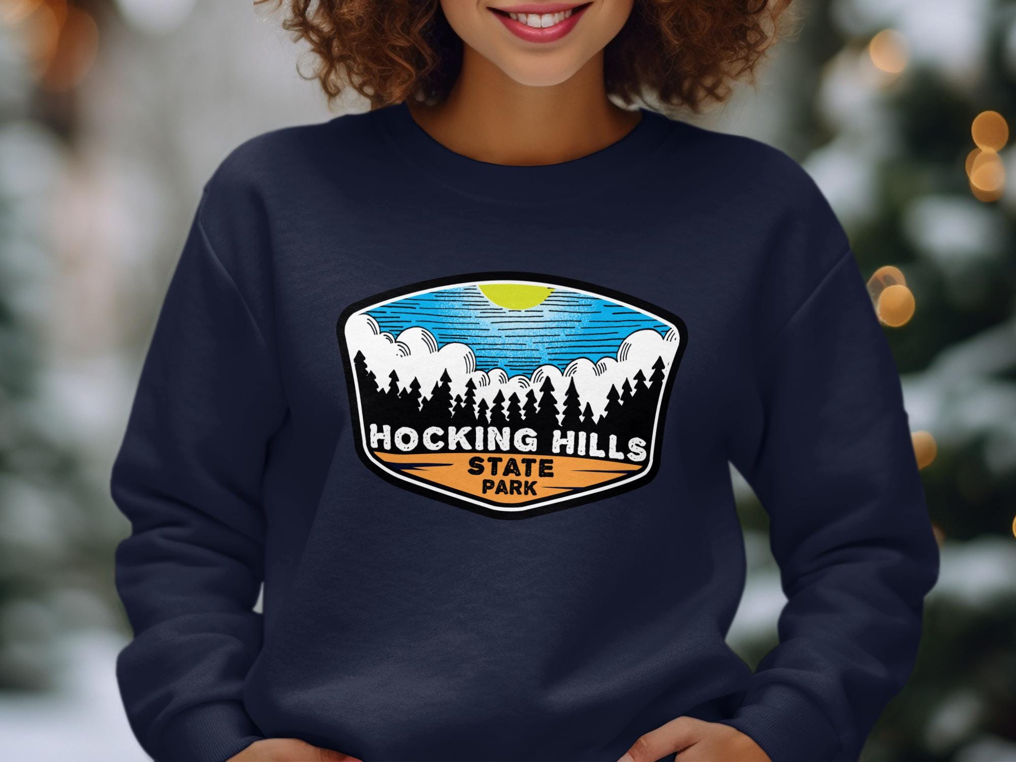 Hocking Hills State Park shirt, Adventure Graphic Tee, Nature Hiking Top, Outdoor Enthusiast Gift, Scenic Park Sweatshirt