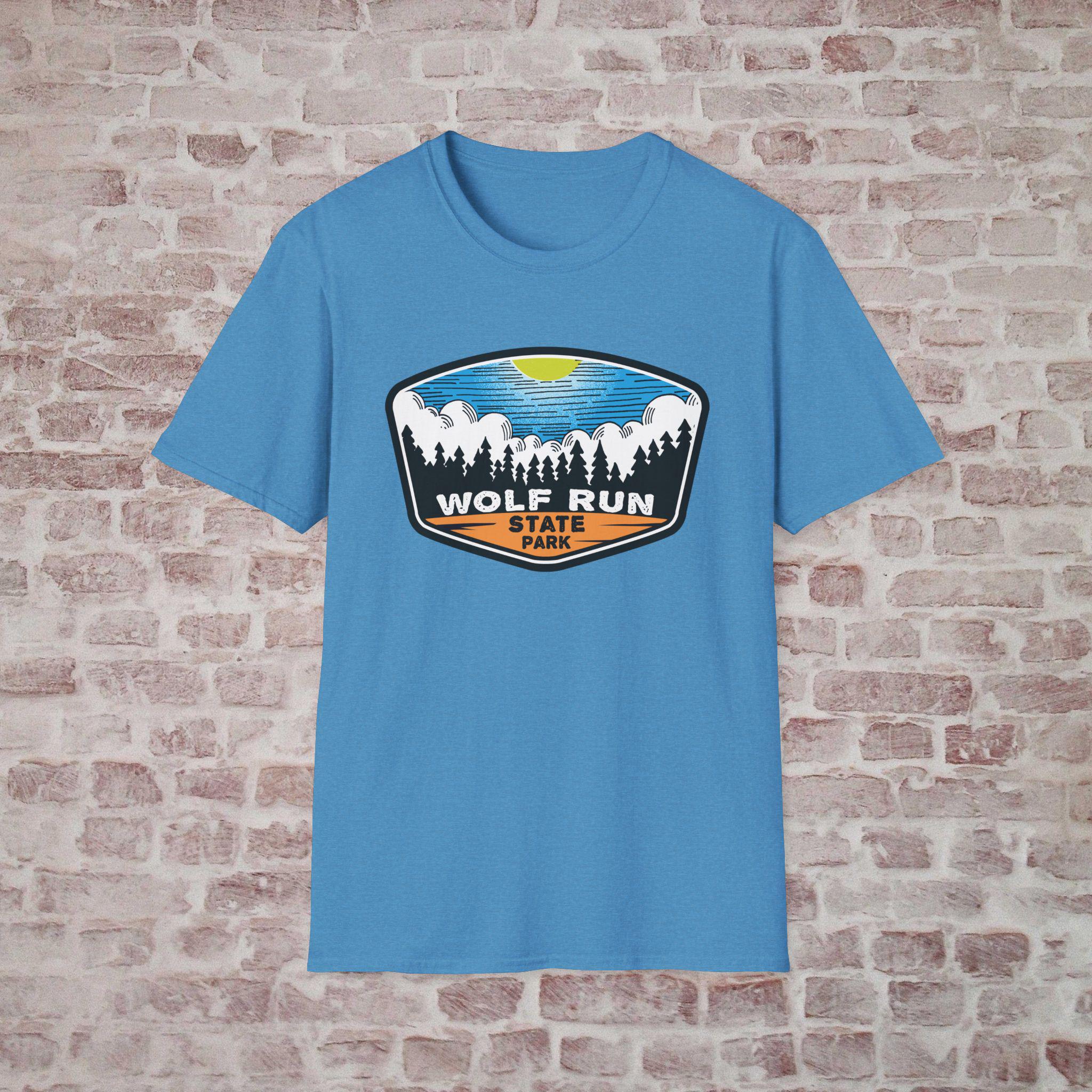 Wolf Run State Park Ohio T-Shirt, Souvenir Gift, Vacation Tee Nature Lover - Unisex Softstyle Tee, Travel Shirt, Outdoor Adventure Top,
