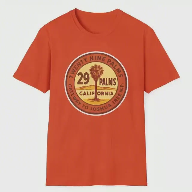 Twenty Nine Palms T-Shirt: California Desert Souvenir Tee