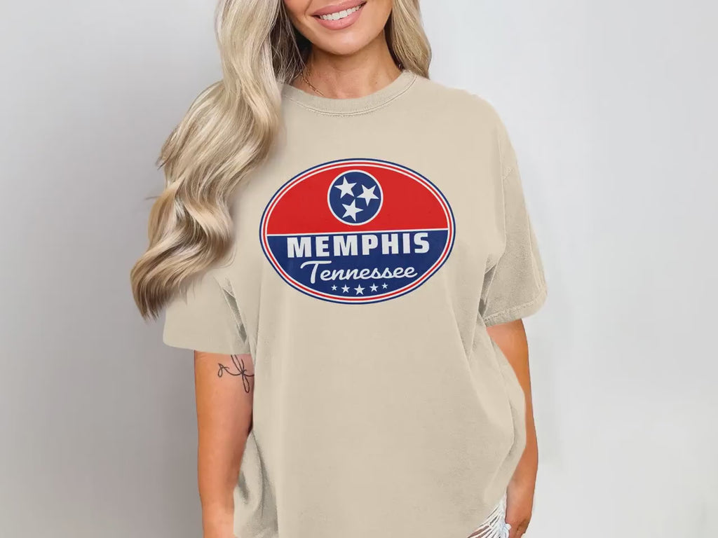Memphis Tennessee T-Shirt, Vintage Memphis Souvenir Tee, Retro Tennessee Shirt, Memphis Gift, Southern Pride Shirt