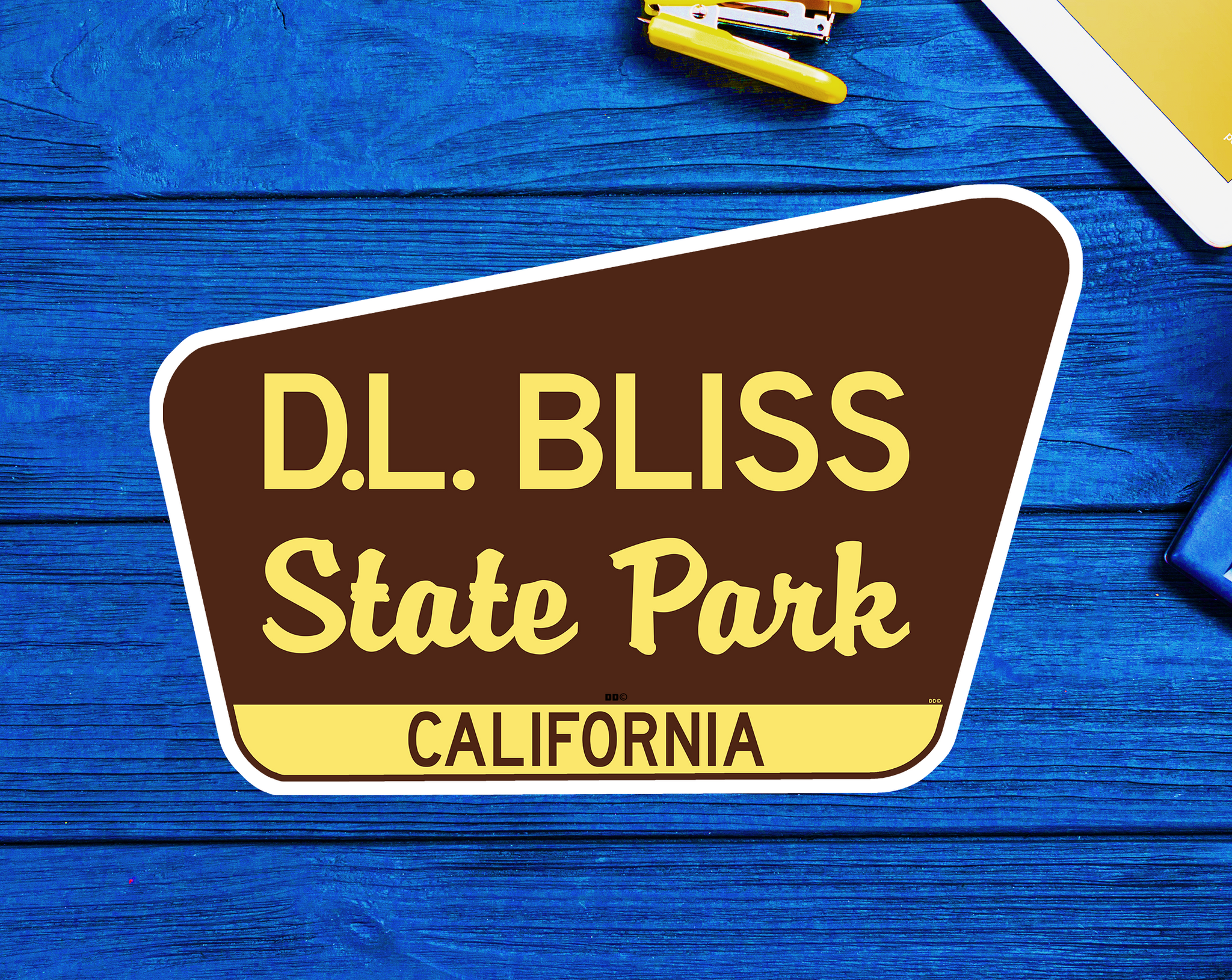 50 D.L. Bliss State Park California Decals