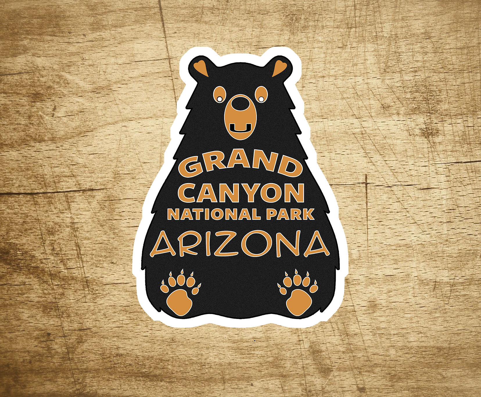 Bear Grand Canyon National Park Decal Sticker Arizona Vinyl Outdoors Nature