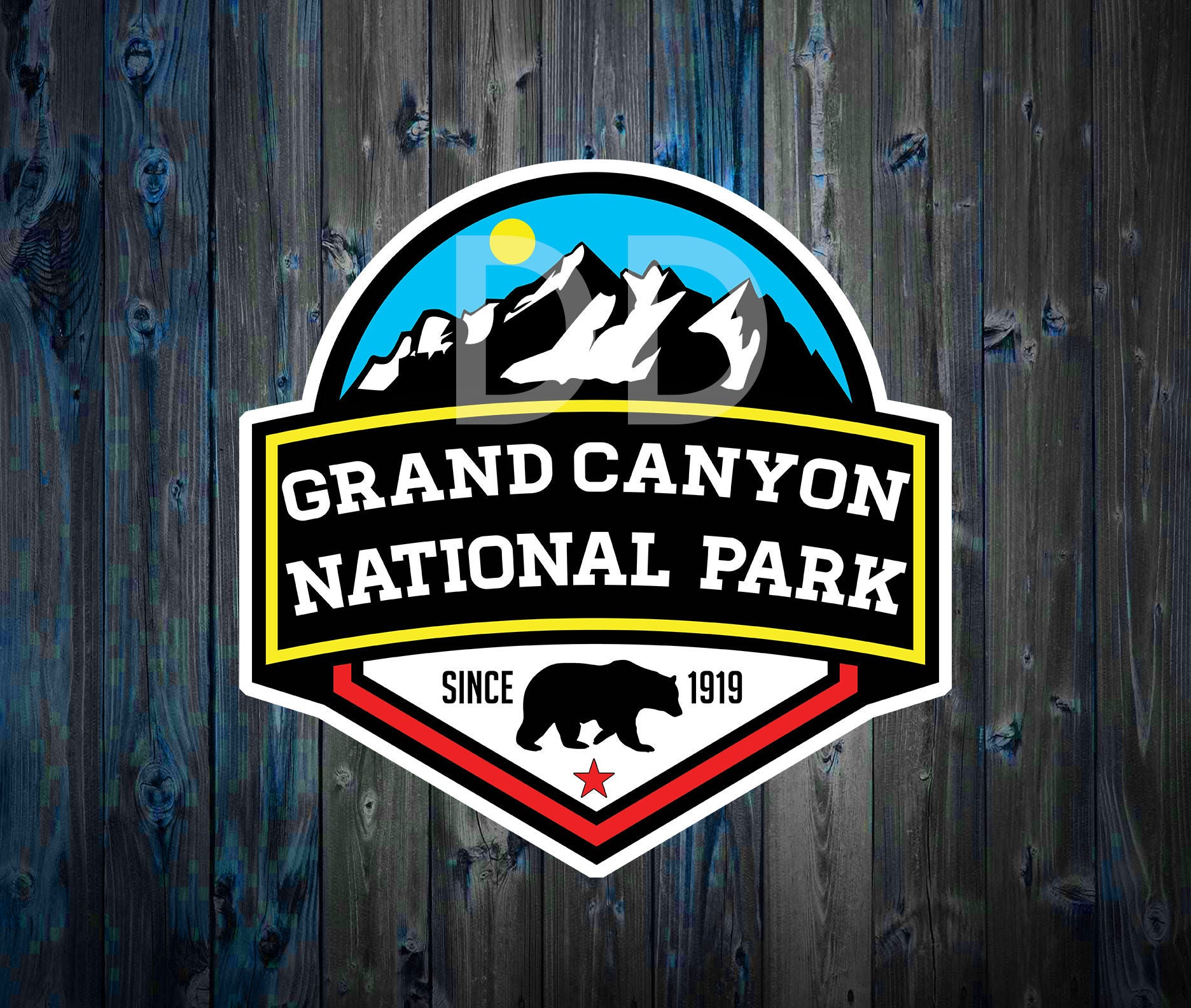 Grand Canyon National Park Arizona Decal Sticker 3"