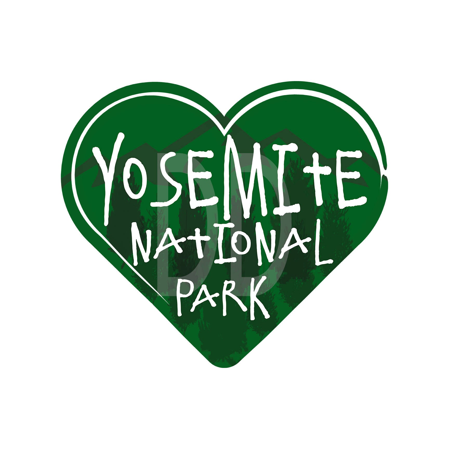 YOSEMITE NATIONAL PARK California 3.2" X 2.8" Vinyl Sticker Decal Mountain Hiking Camping Climbing