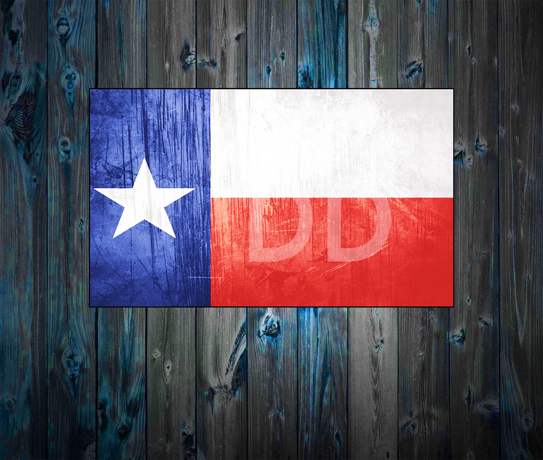 Texas Flag Grunge Distressed Austin Dallas Houston Sticker Decal 5" X 3"