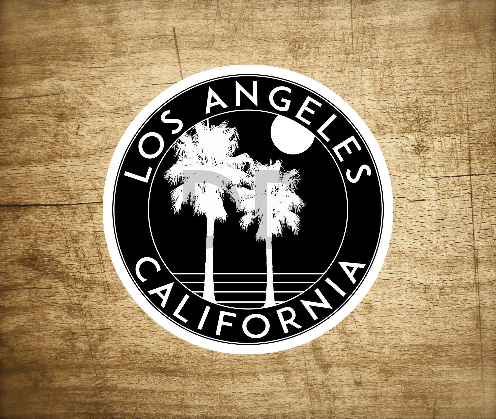 Los Angeles California Decal Sticker  3", 3.5" 4"