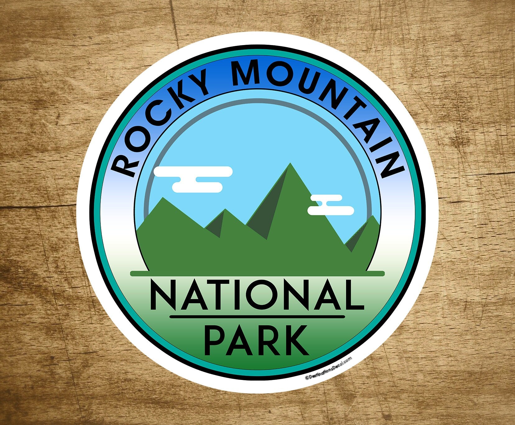 Rocky Mountain National Park 2.9" Sticker Decal Colorado Vinyl Indoor Outdoor