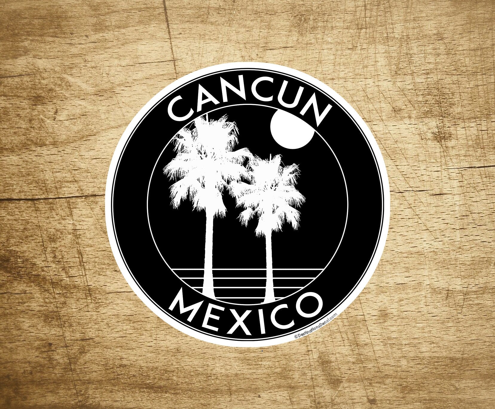 Cancun Mexico Sticker Decal 3"