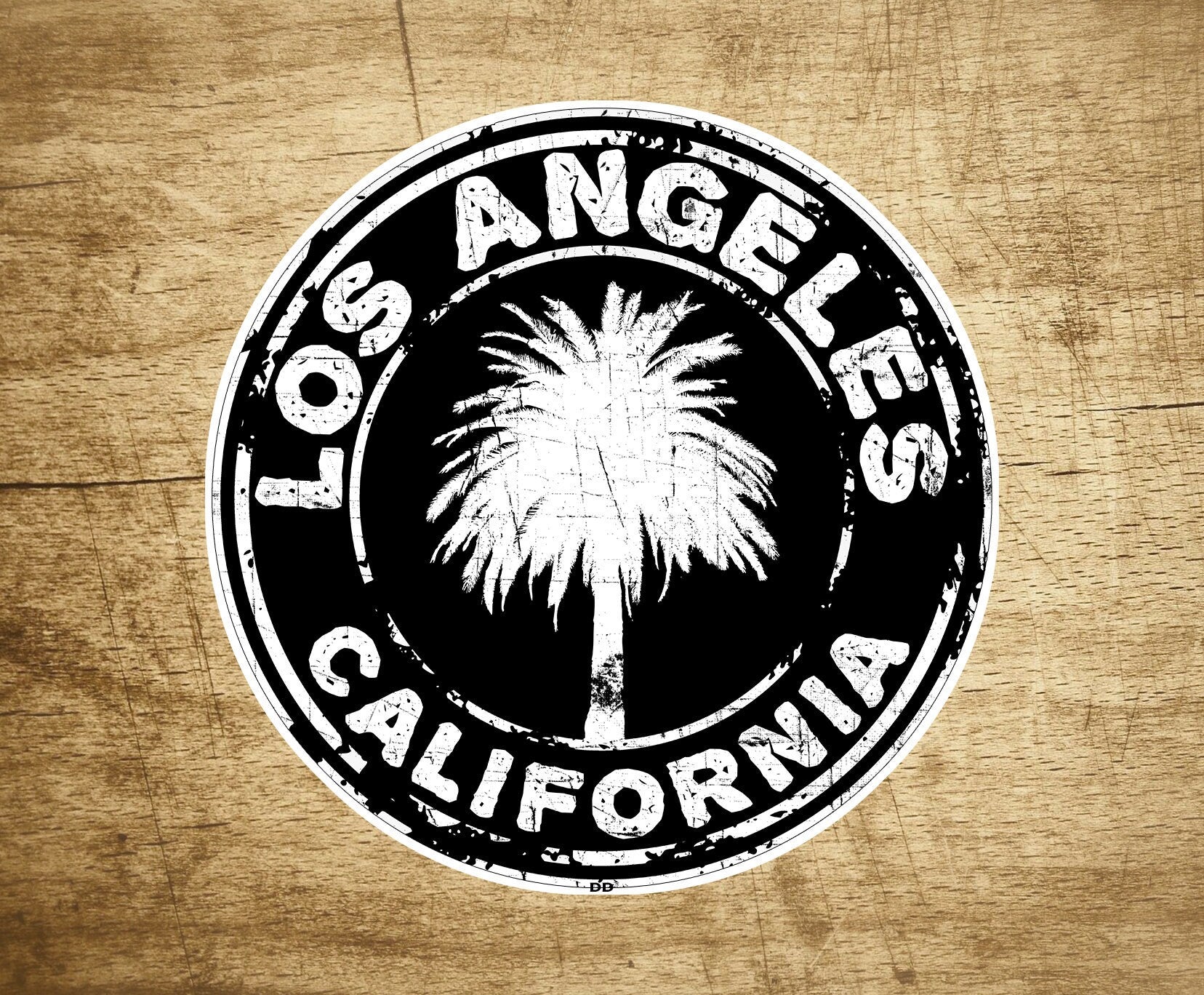 Los Angeles California Decal Sticker  3" Palm Tree Travel