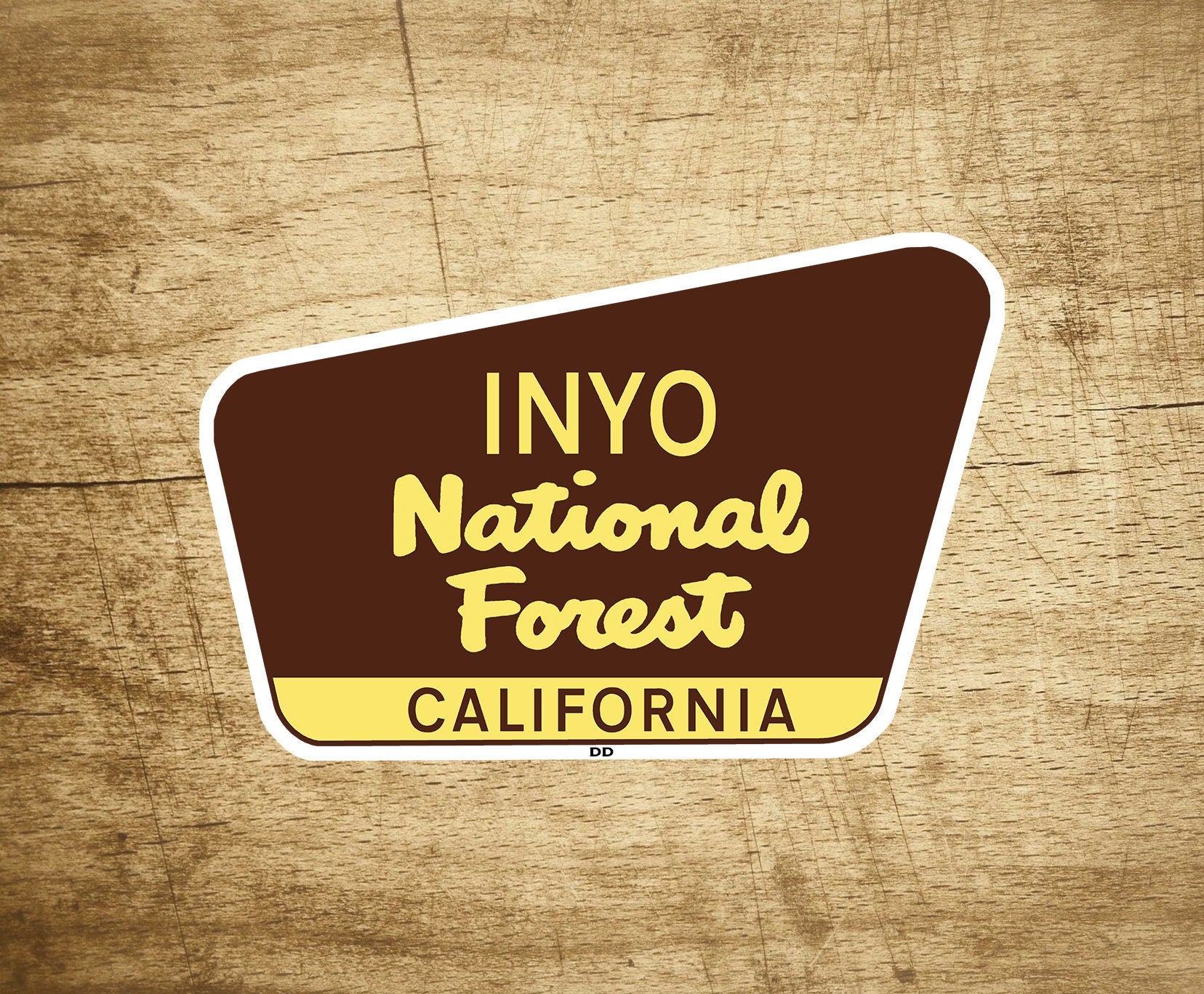 Inyo National Forest Decal Sticker 3.75" x 2.5" California Park Vinyl