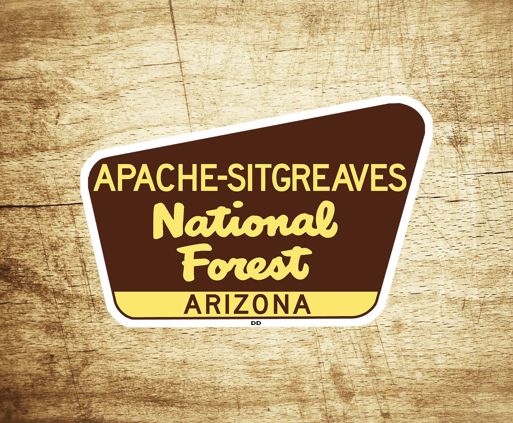 Apache Sitgreaves National Forest Decal Sticker 3.75" x 2.5" Arizona Park Vinyl
