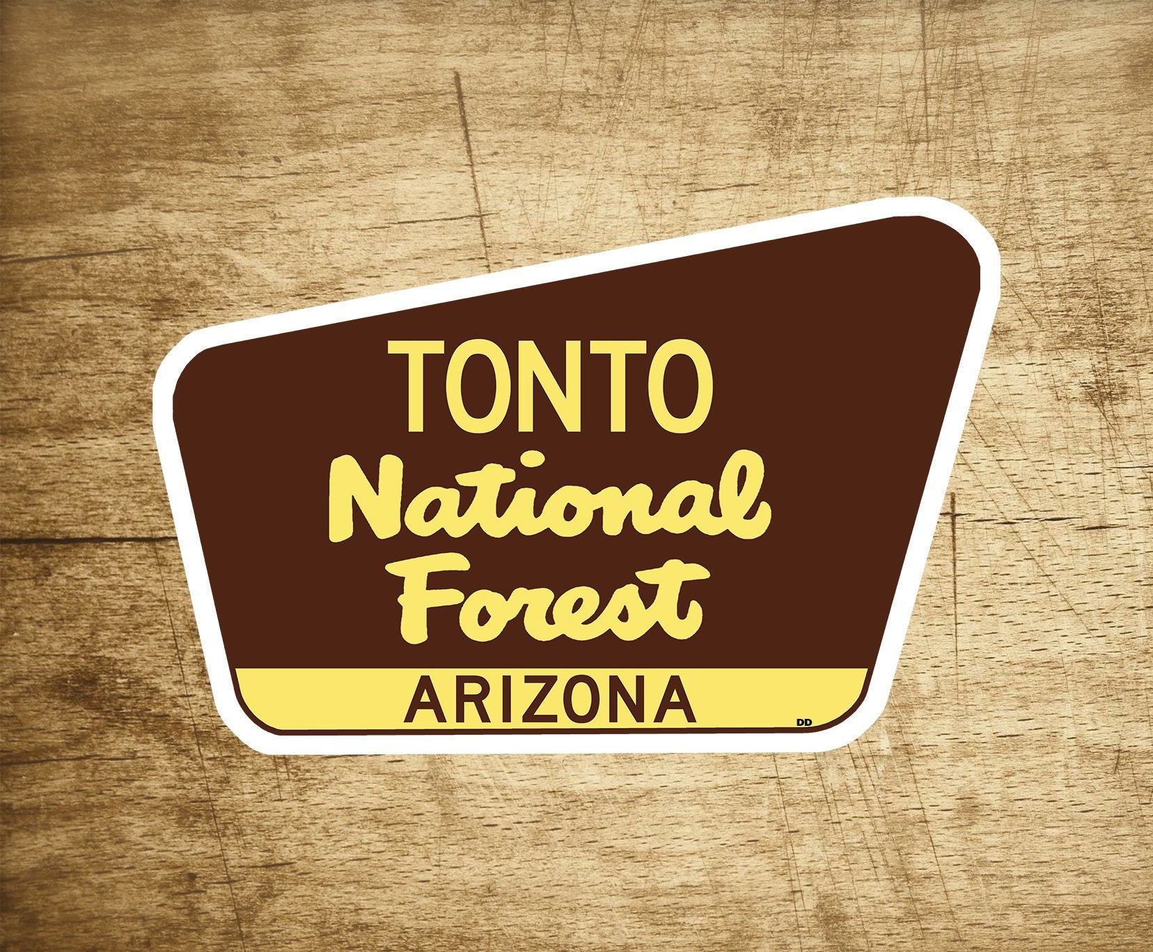 Tonto National Forest Decal Sticker 3.75" x 2.5" Arizona Park Vinyl