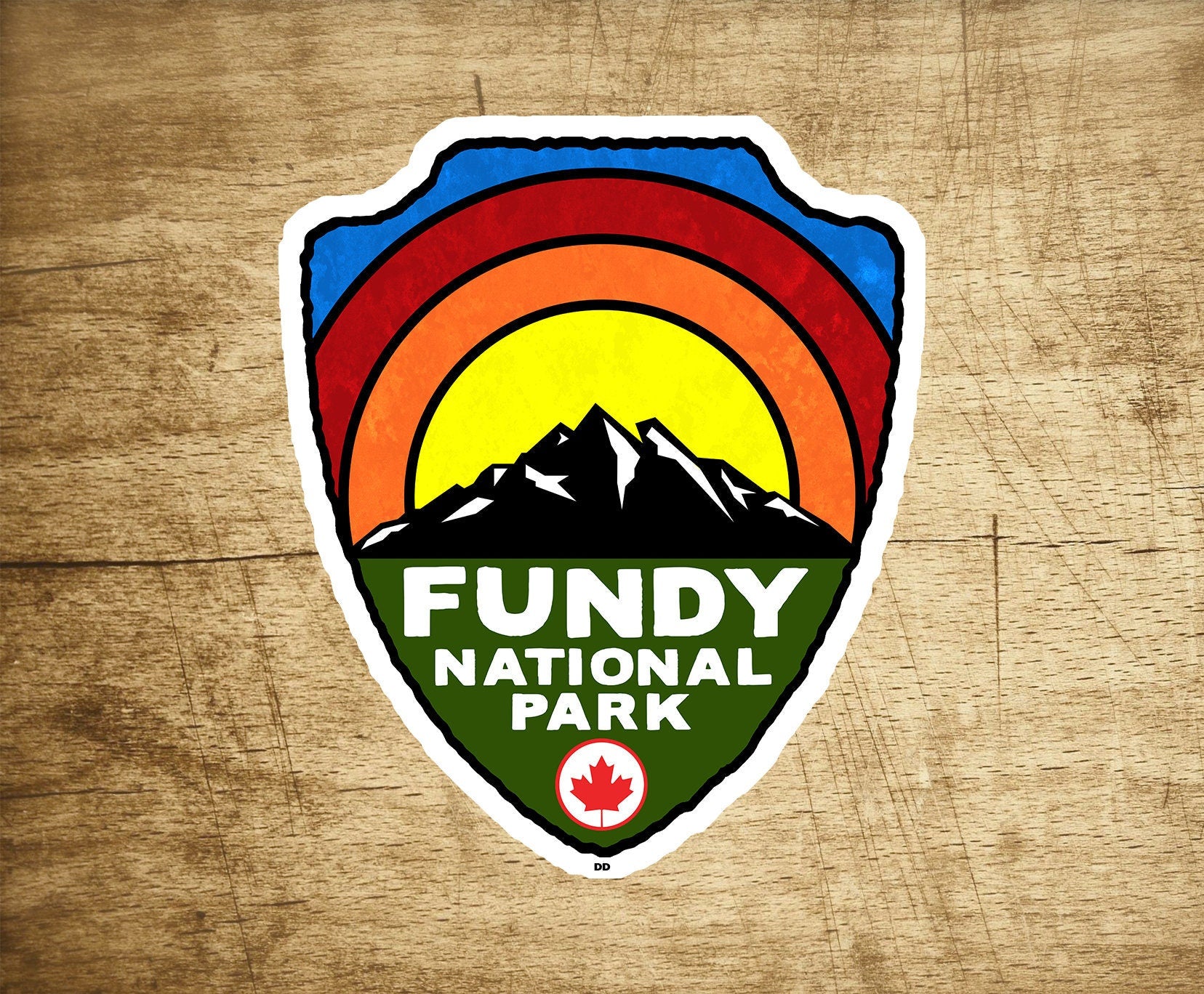 3.25" Fundy National Park Decal Sticker New Brunswick Canada Vinyl