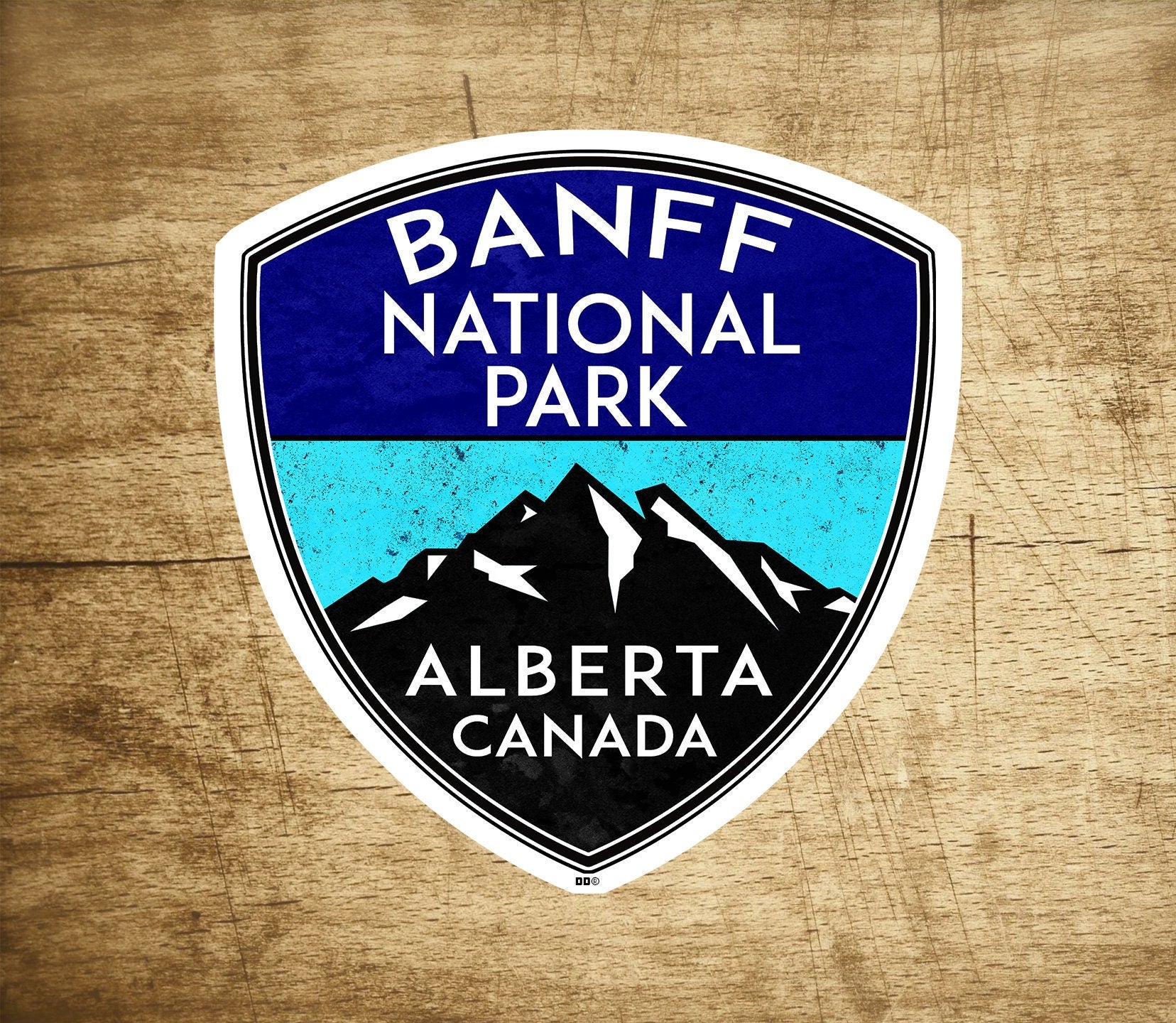 Banff National Park Alberta Canada Sticker Decal 3"