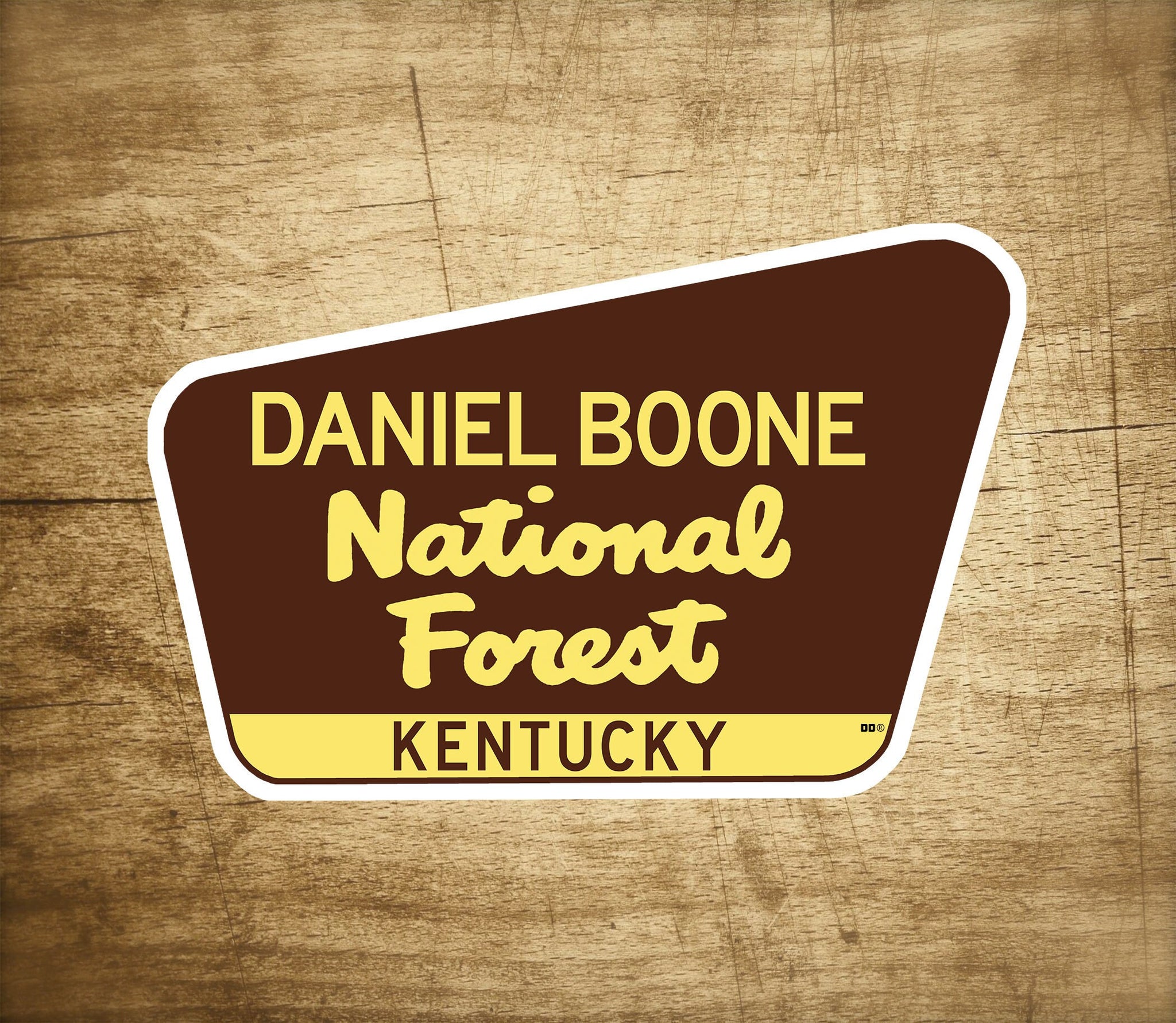 Daniel Boone National Forest Decal Sticker 3.75" x 2.5" Kentucky Park Vinyl