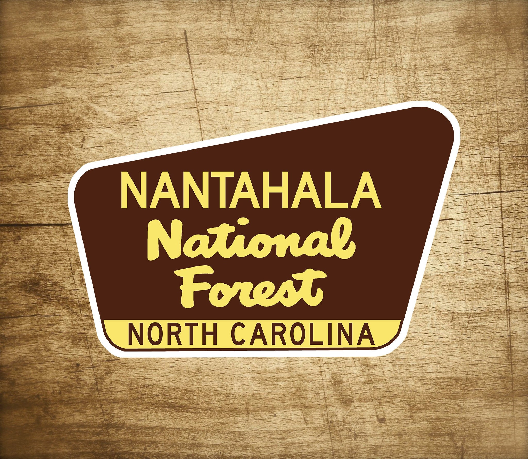 Nanatahala National Forest Decal Sticker 3.75" x 2.5" North Carolina Park Vinyl
