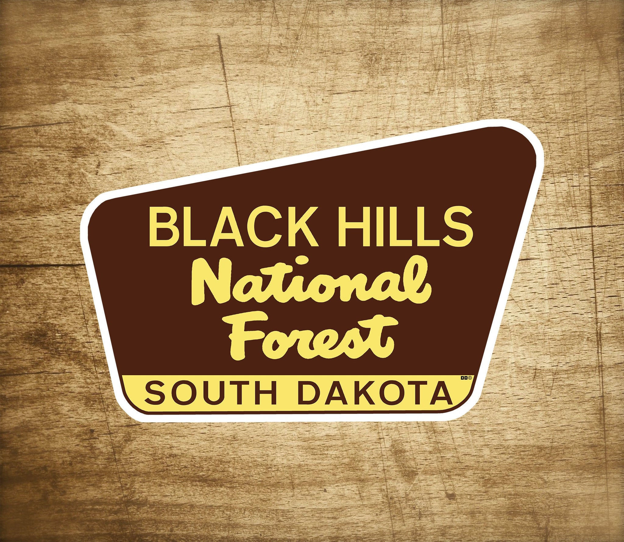 Black Hills National Forest Decal Sticker South Dakota 3.75" x 2.5" Vinyl