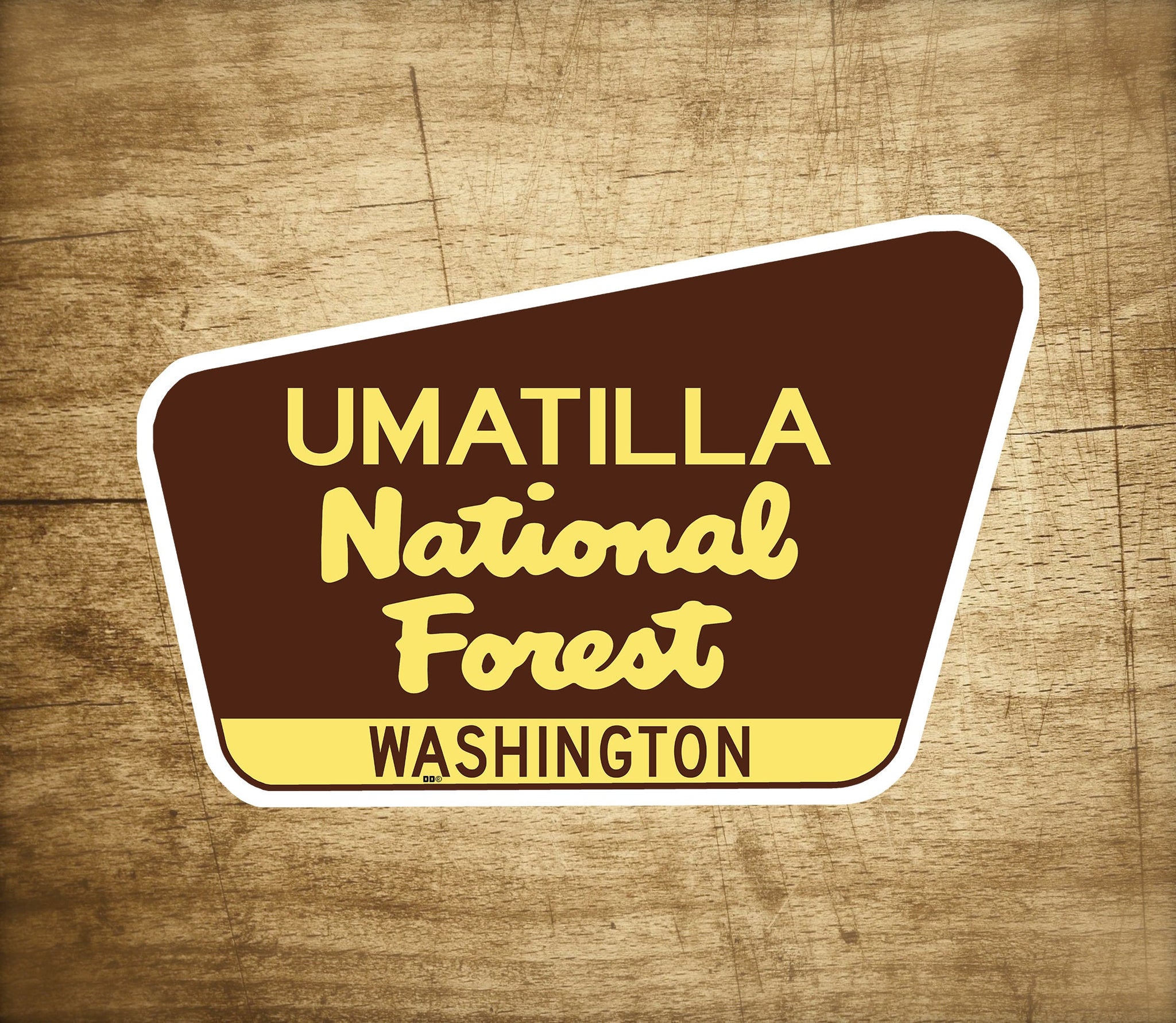 Umatilla National Forest Decal Sticker 3.75" x 2.5" Washington Vinyl
