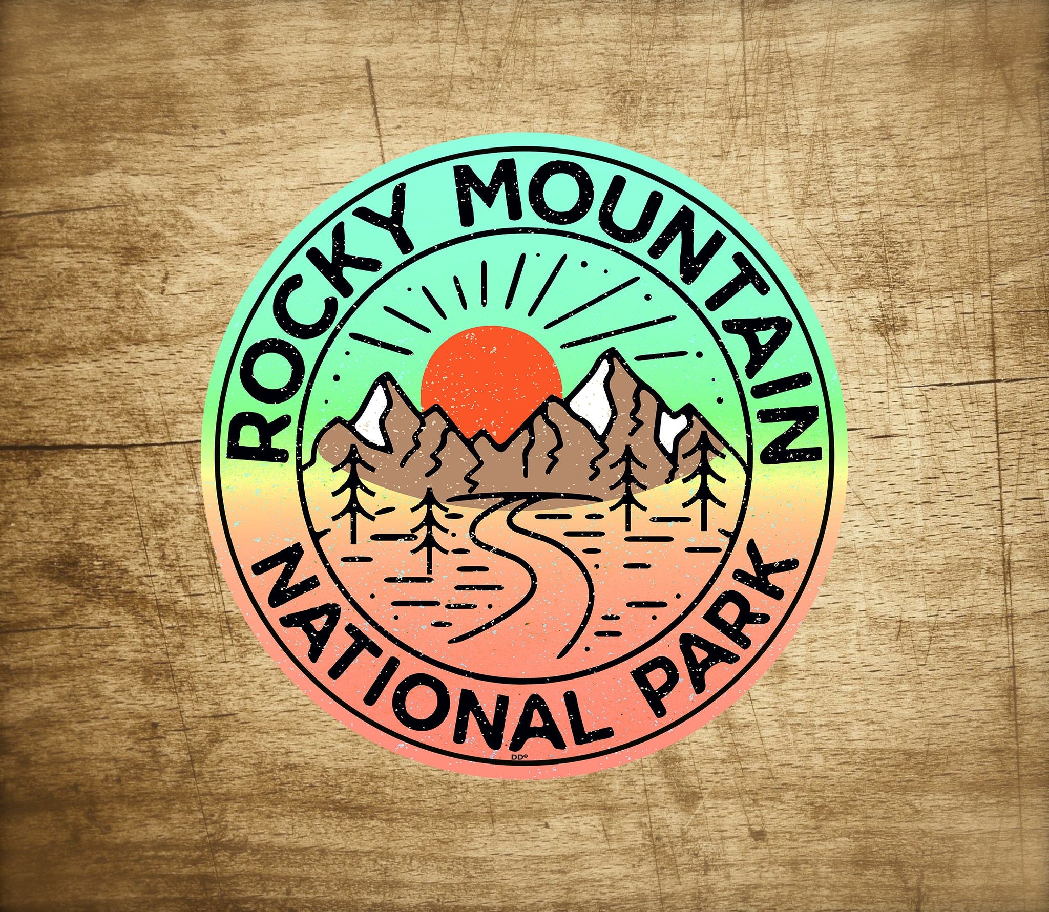 National Park Stickers Pick Any 4 Of Our Decals for 18 Dollars Travel Skiing Free Shipping