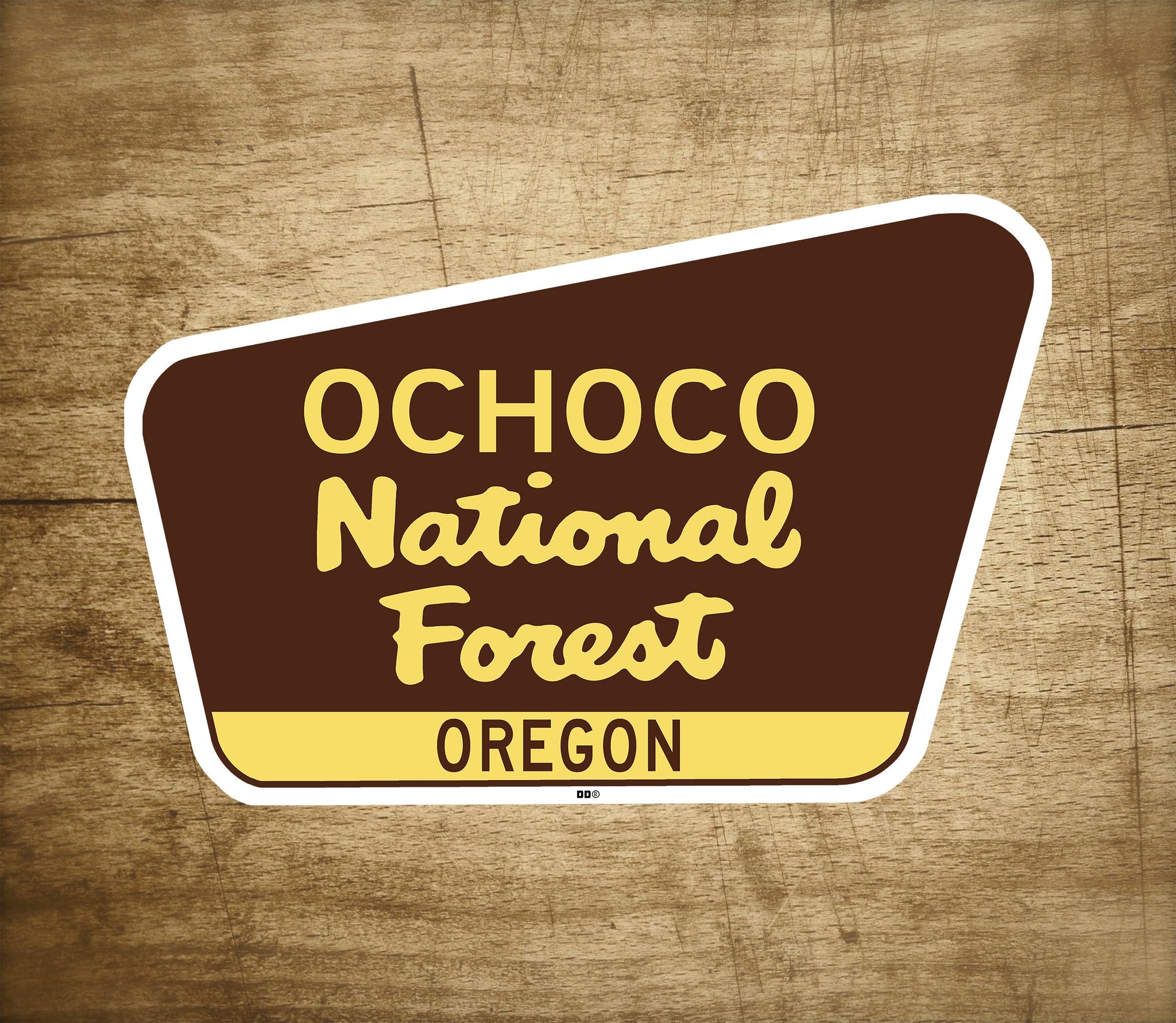Ochoco National Forest Decal Sticker 3.75" x 2.5" Oregon Park Vinyl