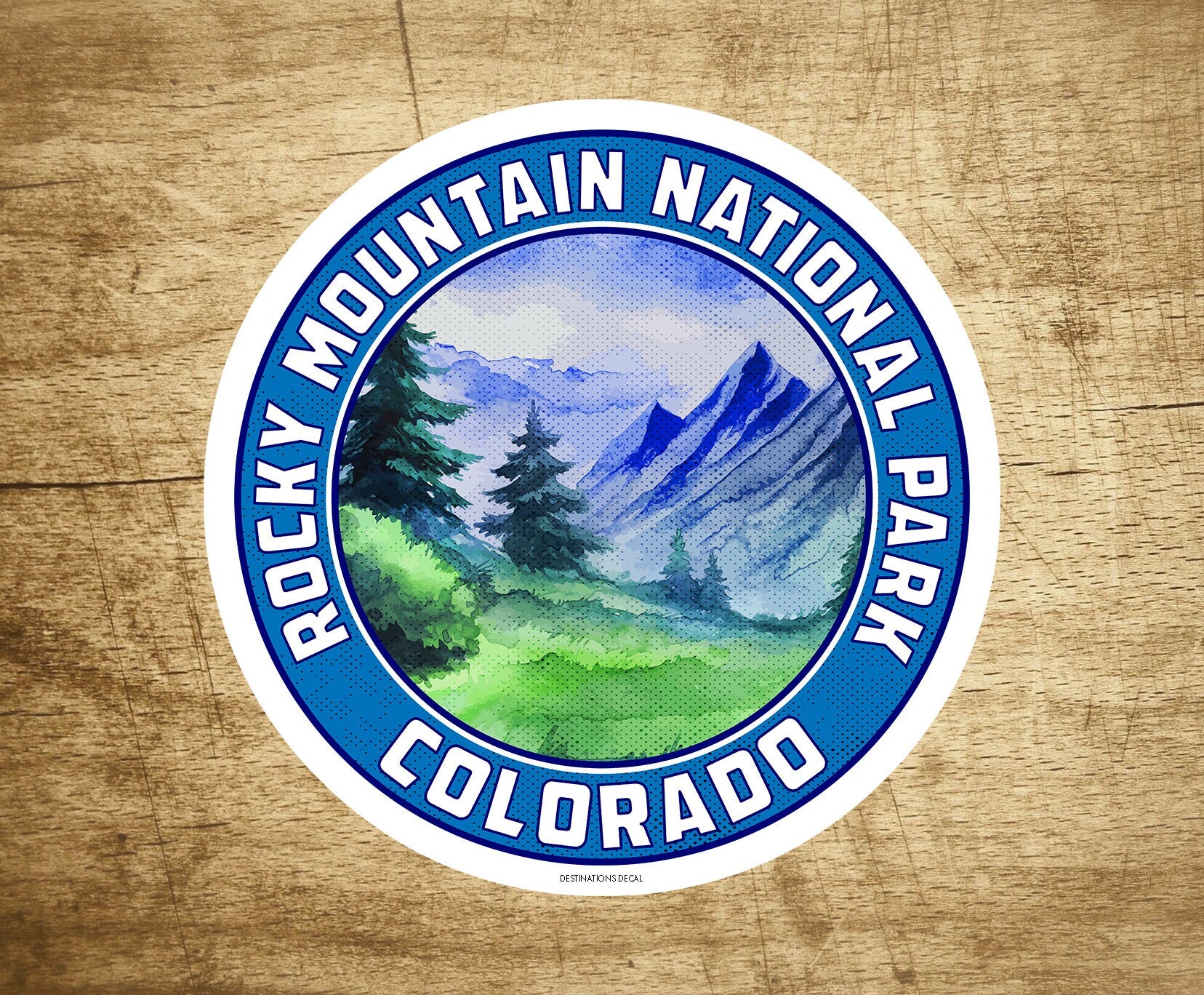 15 Rocky Mountain National Park  Stickers 3"