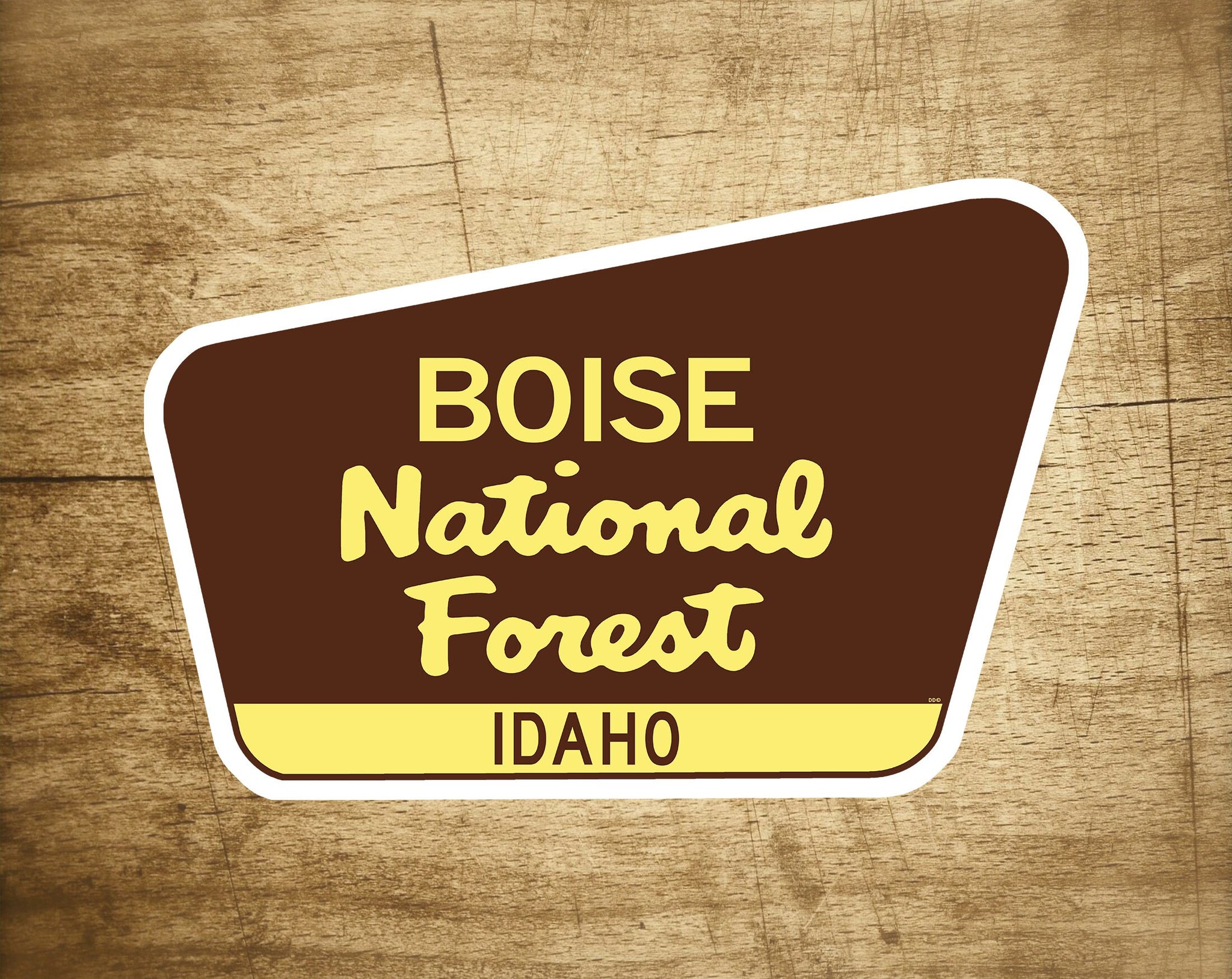 Boise National Forest Decal Sticker 3.75" x 2.5" Idaho Park Vinyl
