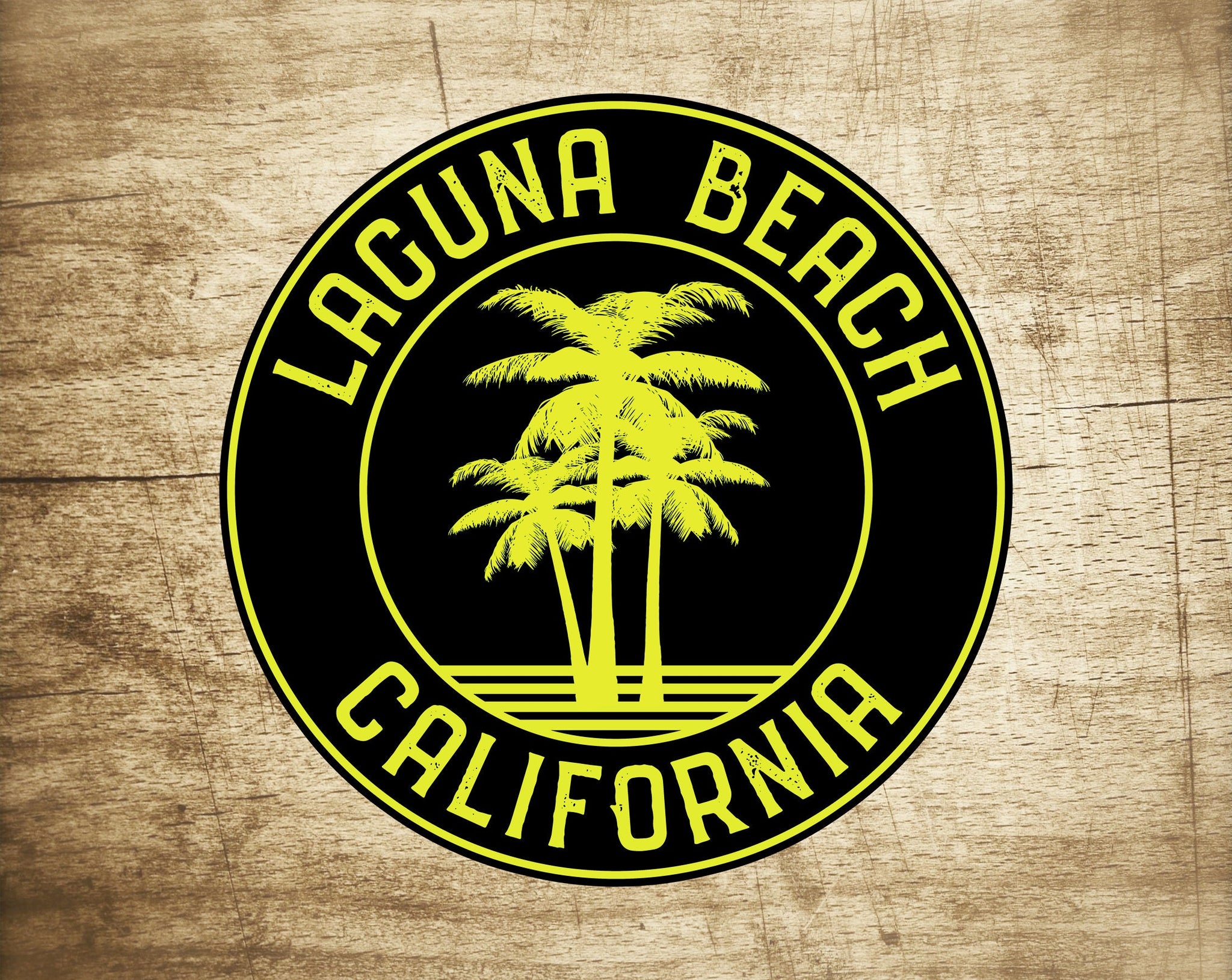 Laguna Beach California Decal Sticker 3" Los Angeles Pacific Ocean Surfing