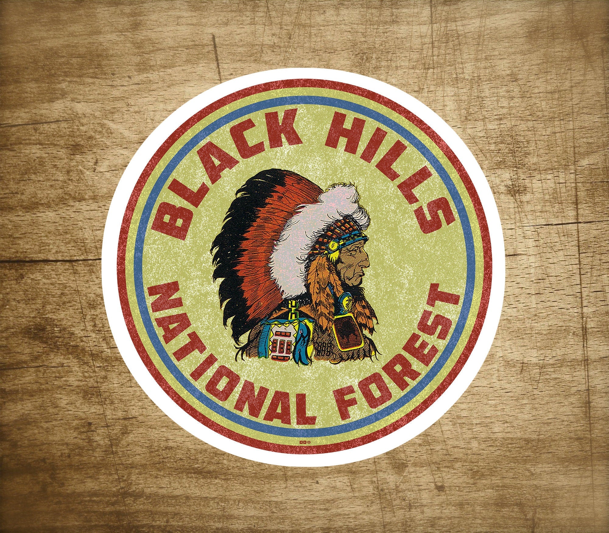 Black Hills National Forest Decal Sticker South Dakota 2.9" Vinyl