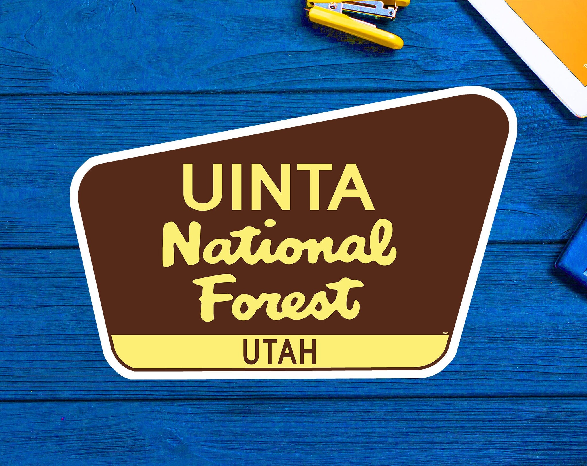 Uinta National Forest Decal Sticker 3.75" x 2.5" Utah Park Vinyl