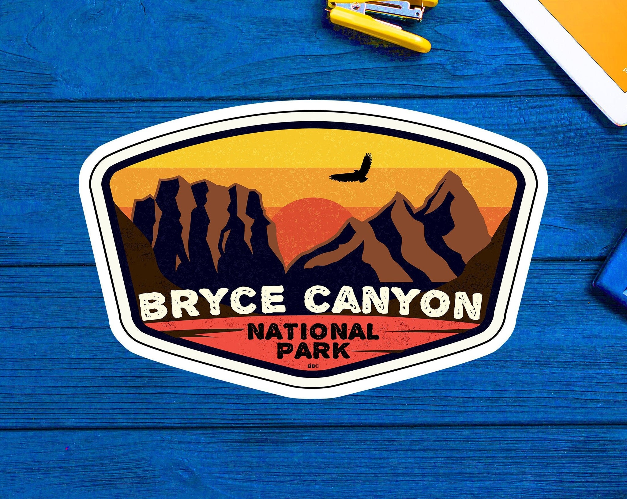 Bryce Canyon National Park Utah Sticker 3.75" x 2.4" Vinyl Decal