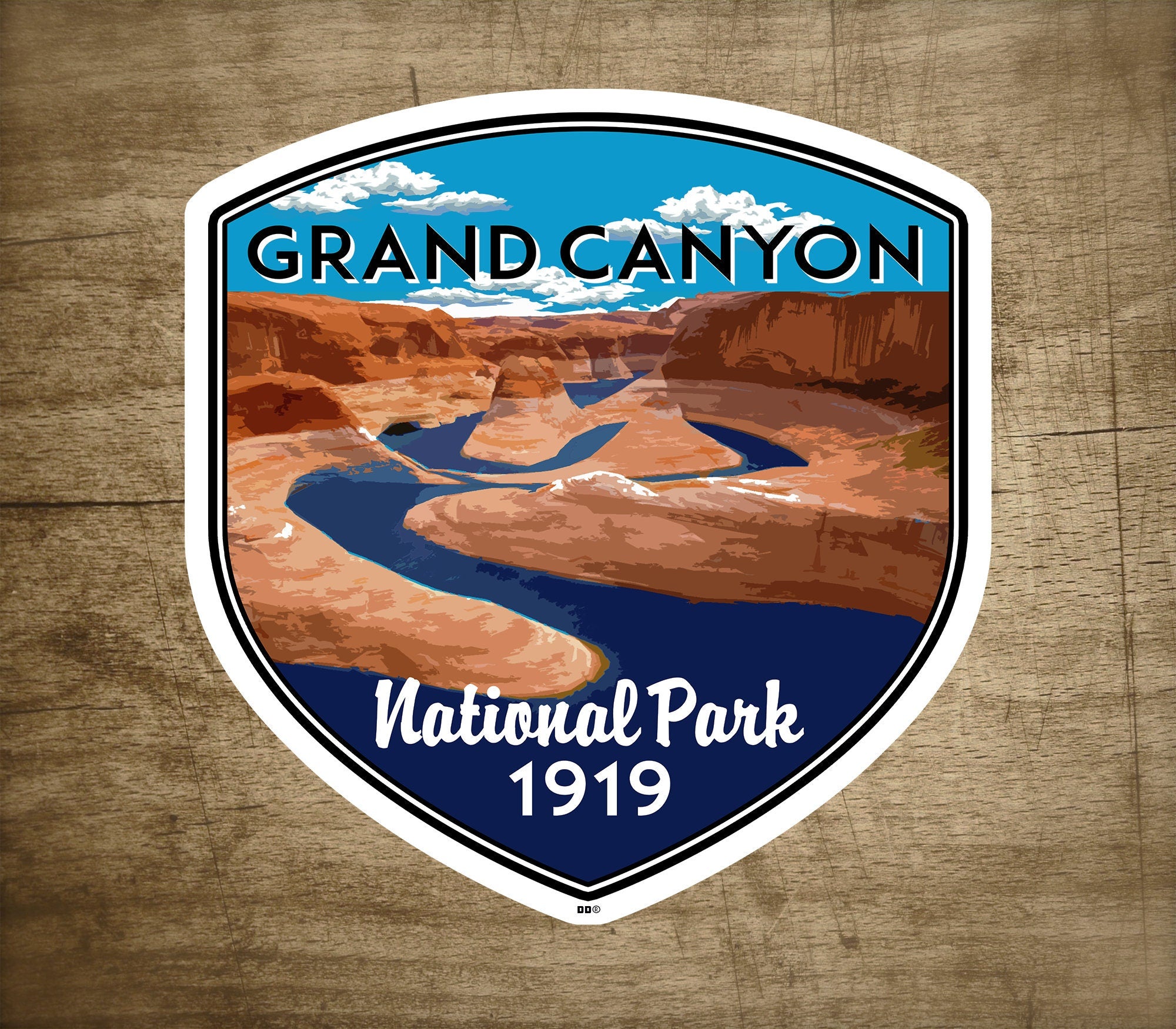 Grand Canyon National Park Arizona Decal Sticker 3" Vinyl Indoor Outdoor