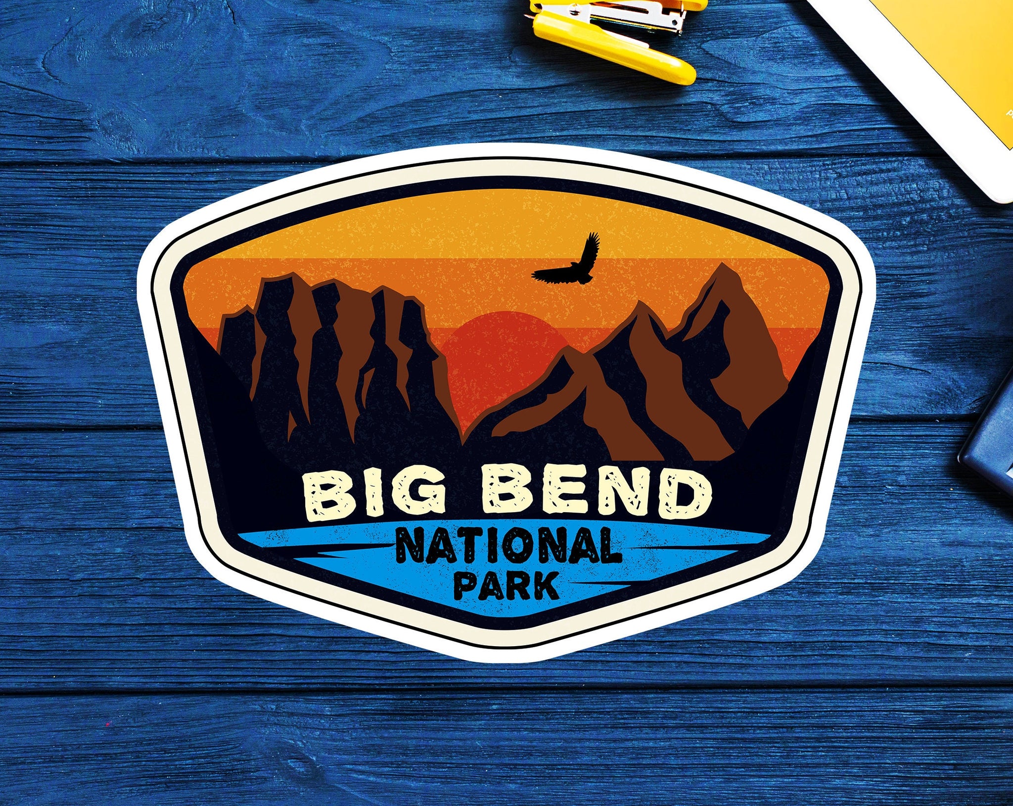 Big Bend National Park Texas Travel Sticker Decal 3.75" Vinyl