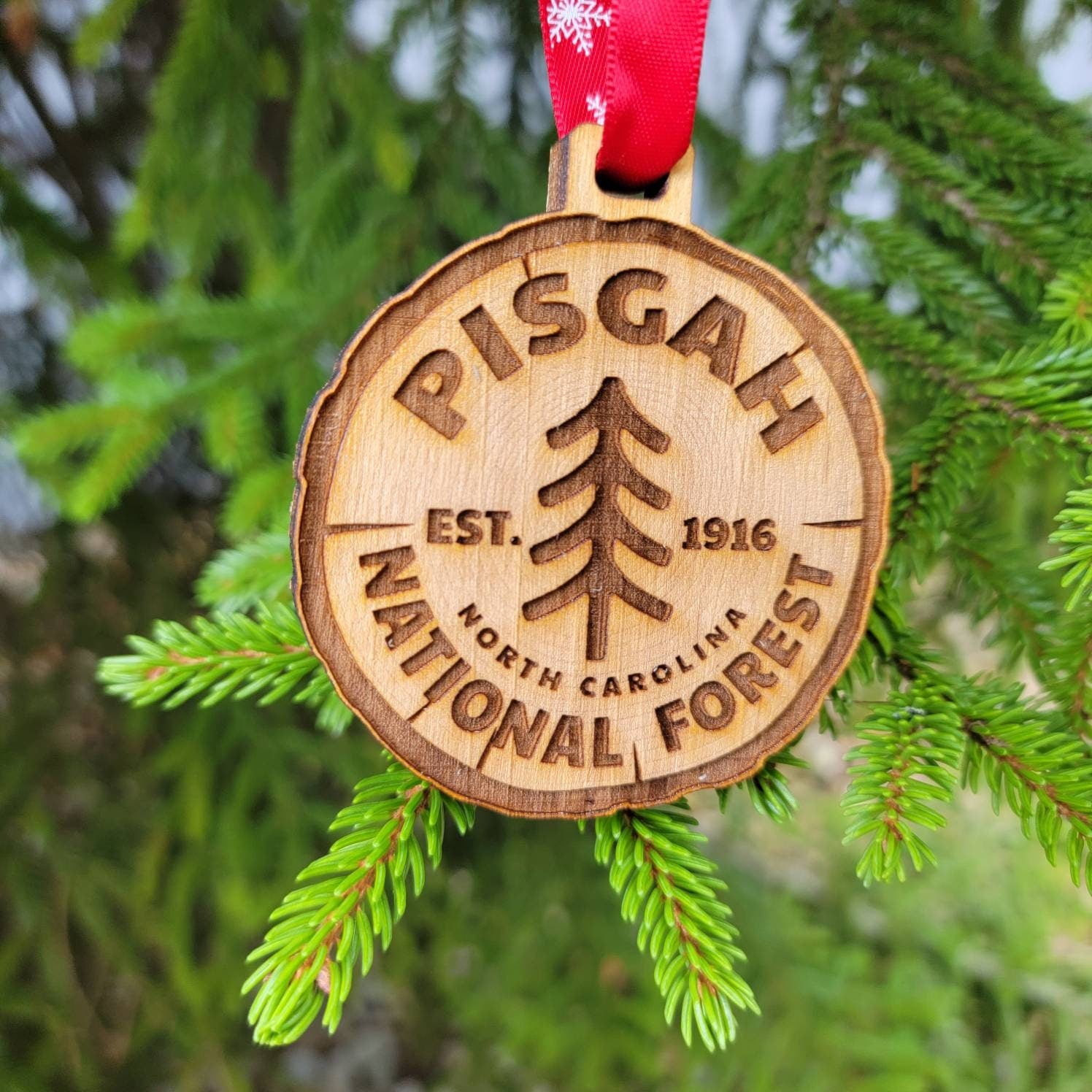Pisgah National Forest Ornament Christmas Ornament North Carolina