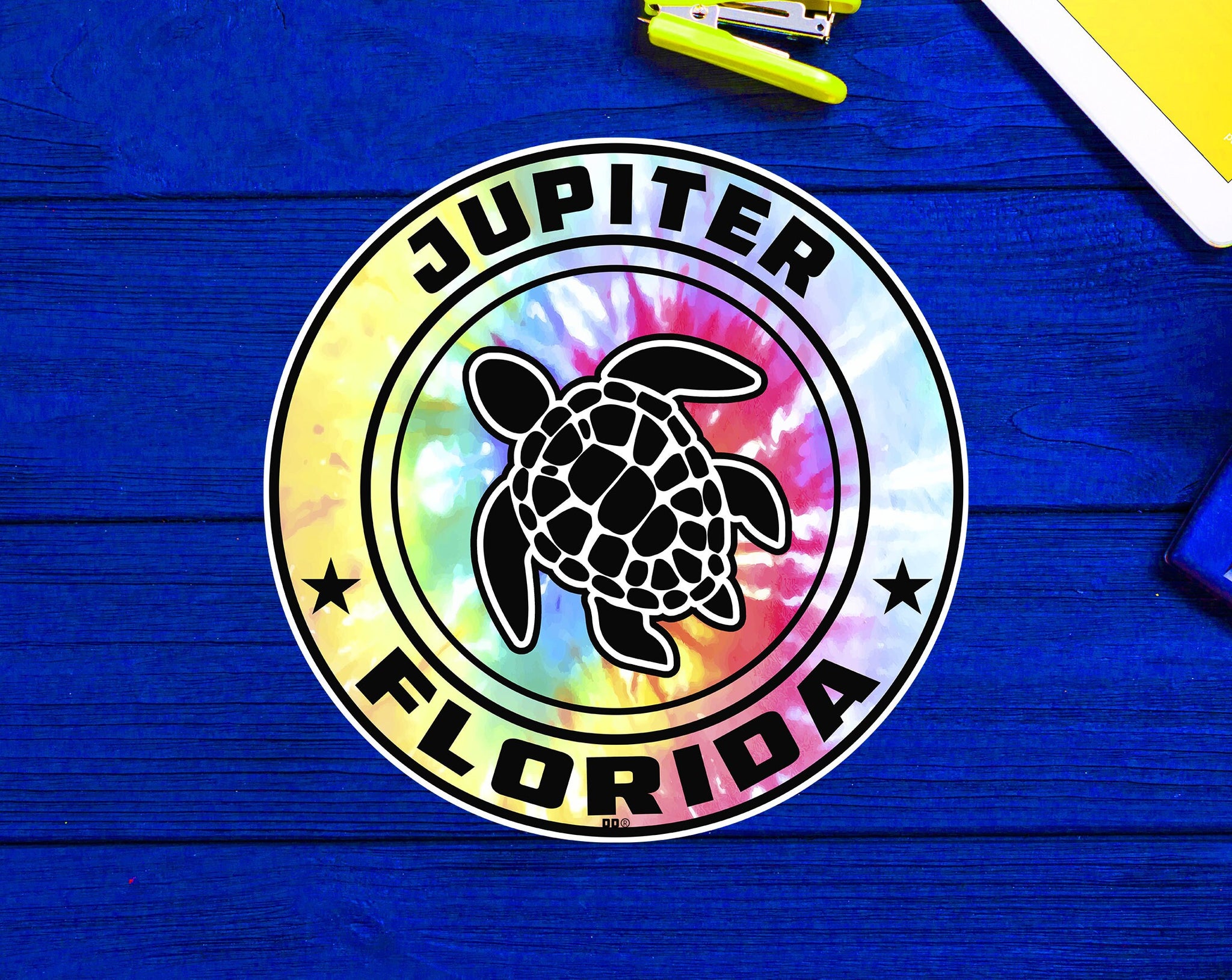 Jupiter Beach Florida Sticker Decal 3" Vinyl