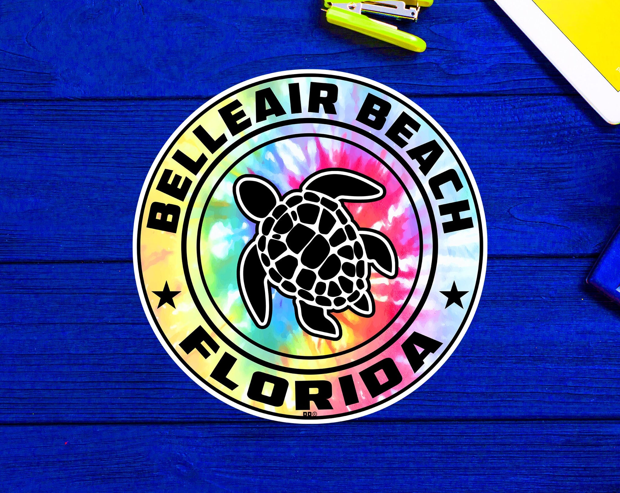 Belleair Beach Florida Beach Sticker Decal 3" Vinyl
