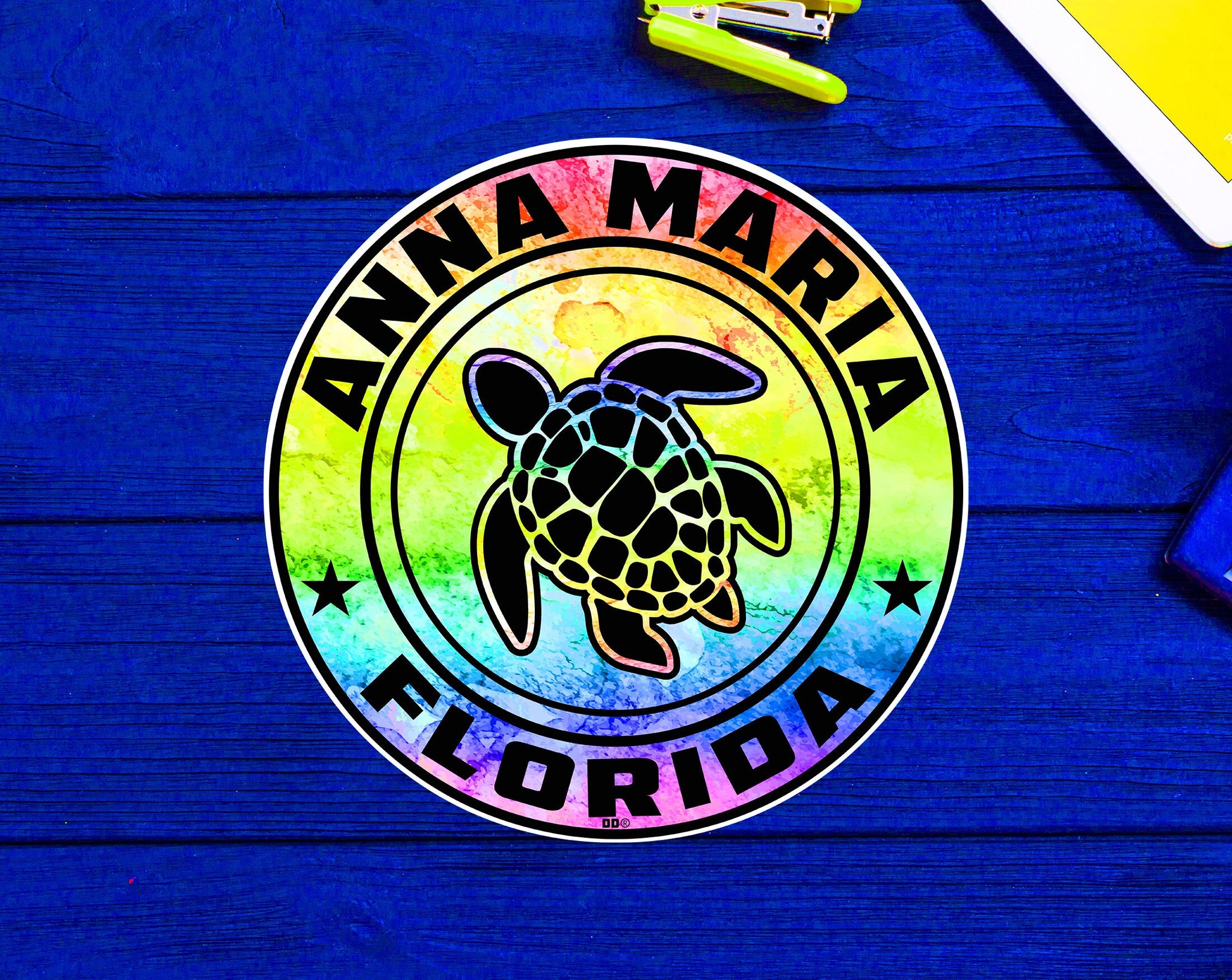 Anna Maria Florida Beach Sticker Decal 3" Vinyl