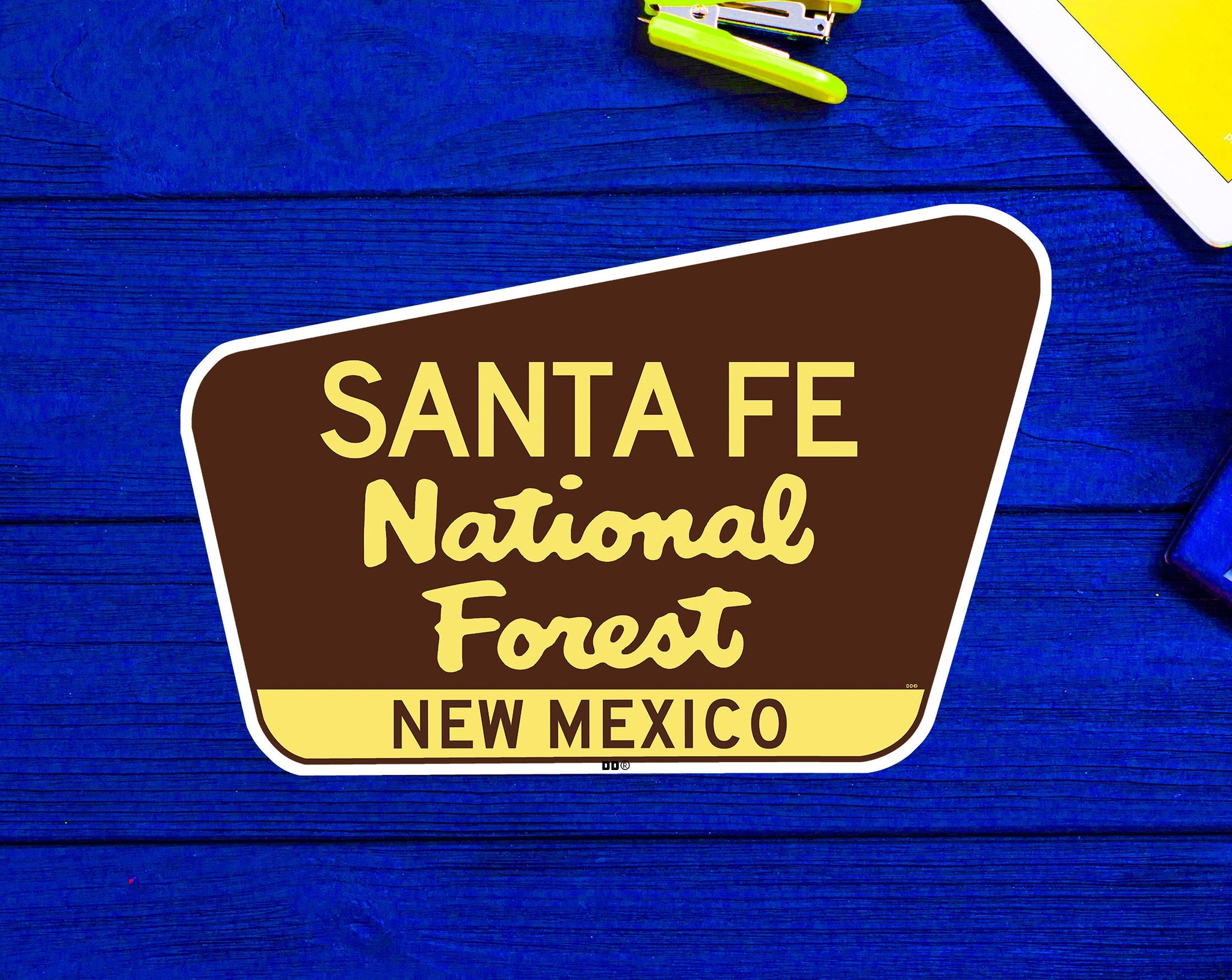 Santa Fe National Forest Decal Sticker 3.75" x 2.5" New Mexico Park Vinyl