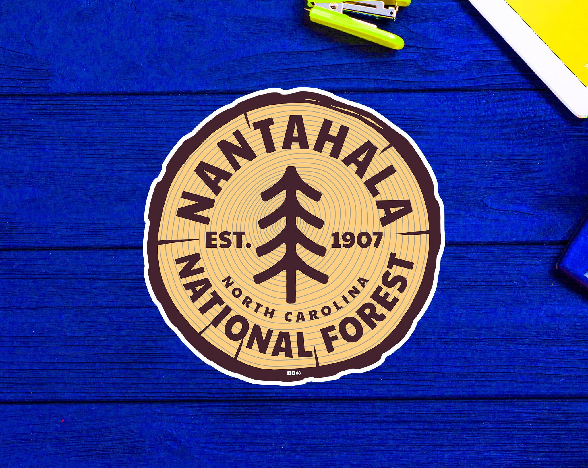 Nantahala National Forest Decal Sticker North Carolina 3" Vinyl