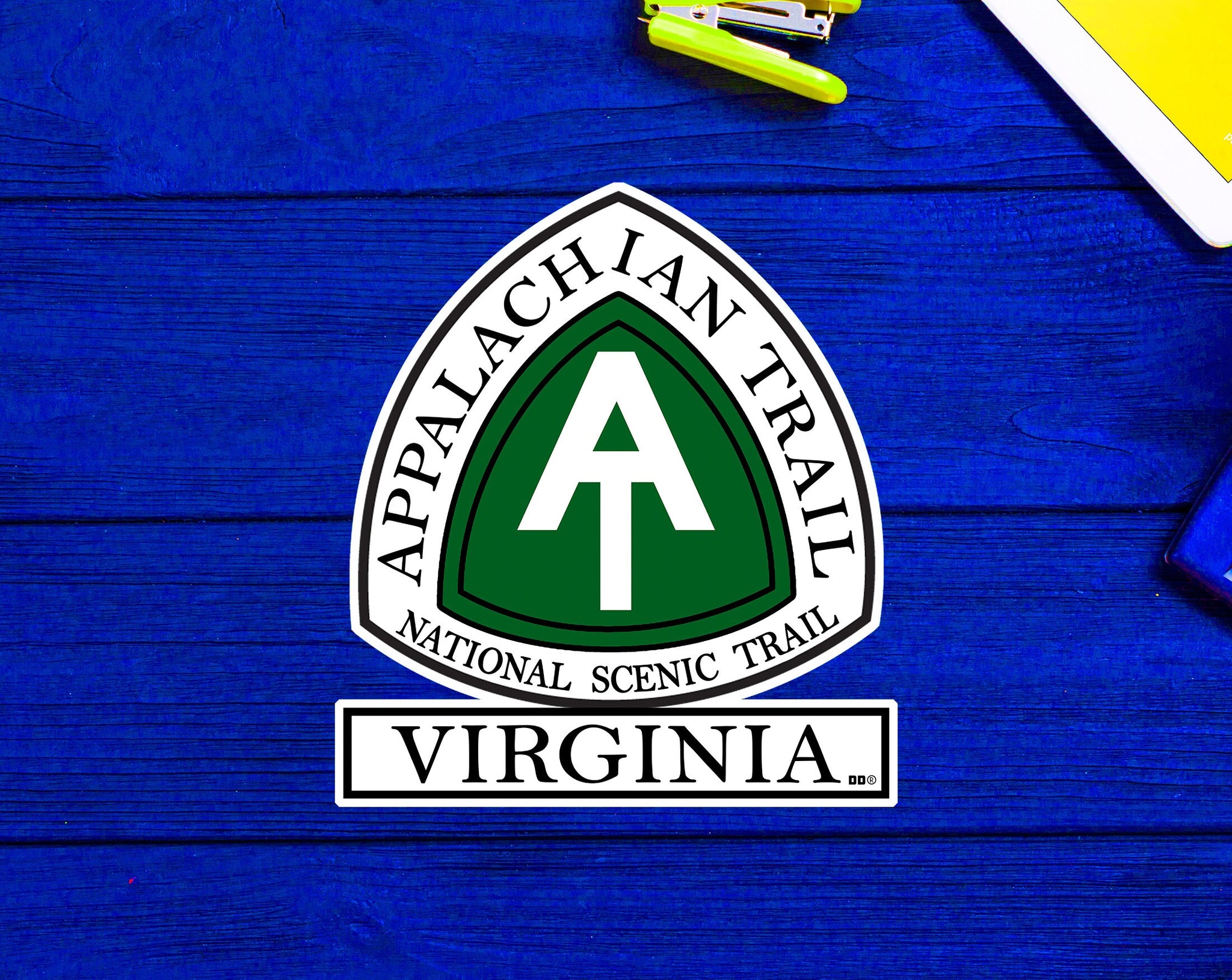 Appalachian Trail Virginia Hiking Sticker Decal 3"