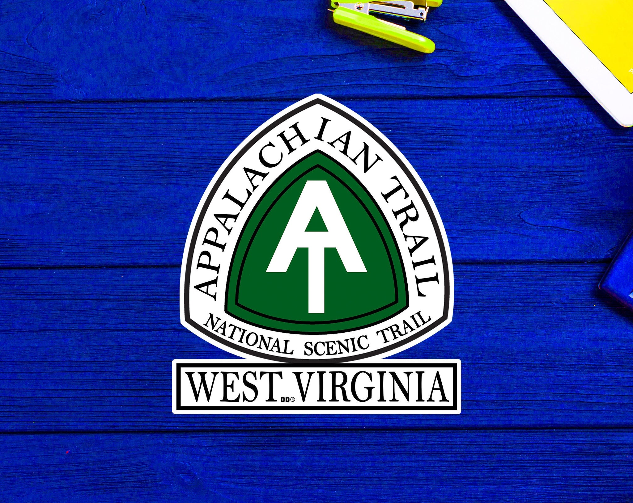 Appalachian Trail West Virginia Hiking Sticker Decal 3"
