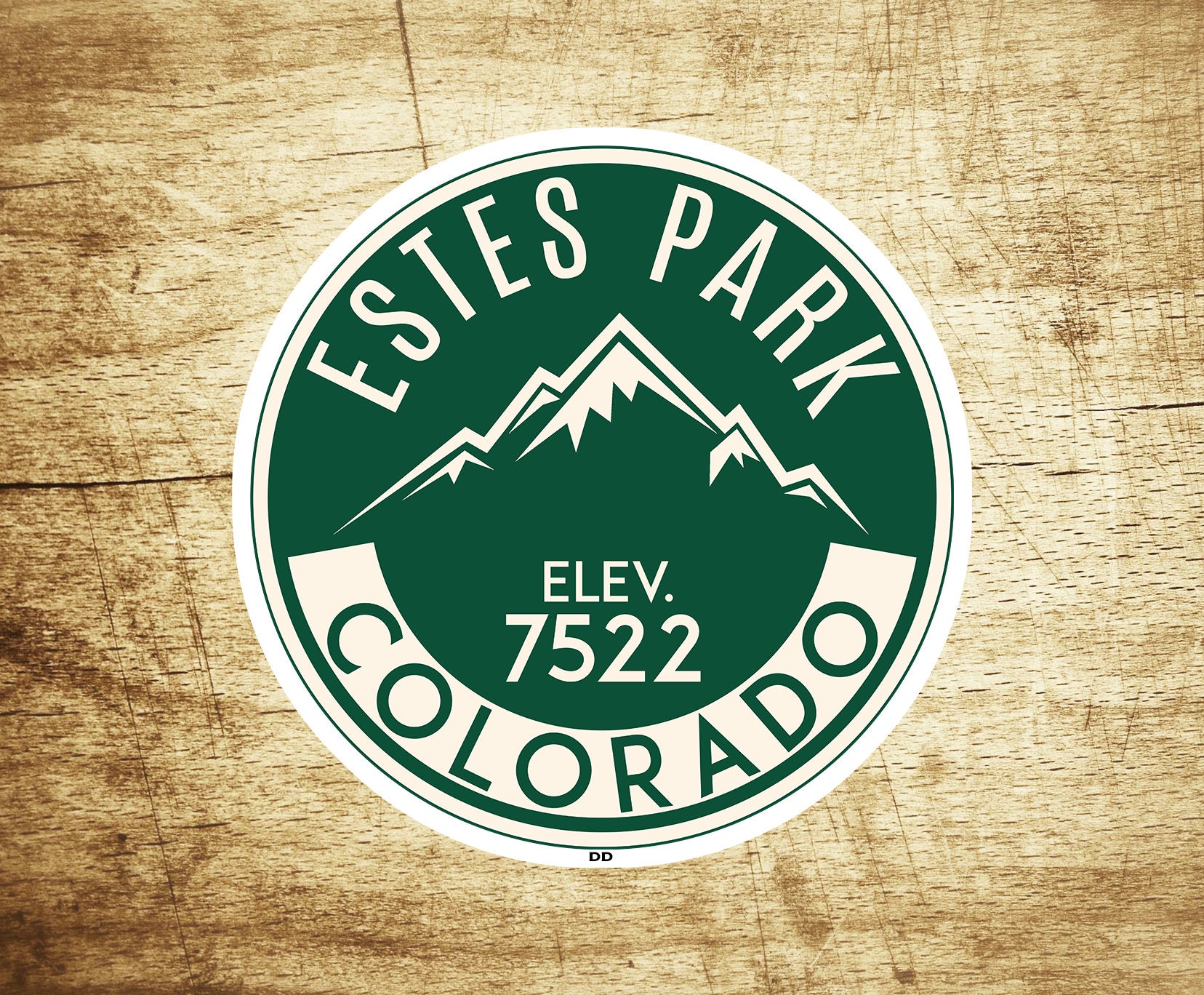 Estes Park Colorado Decal Sticker 3" Skiing Rocky Mountain National Park Vinyl