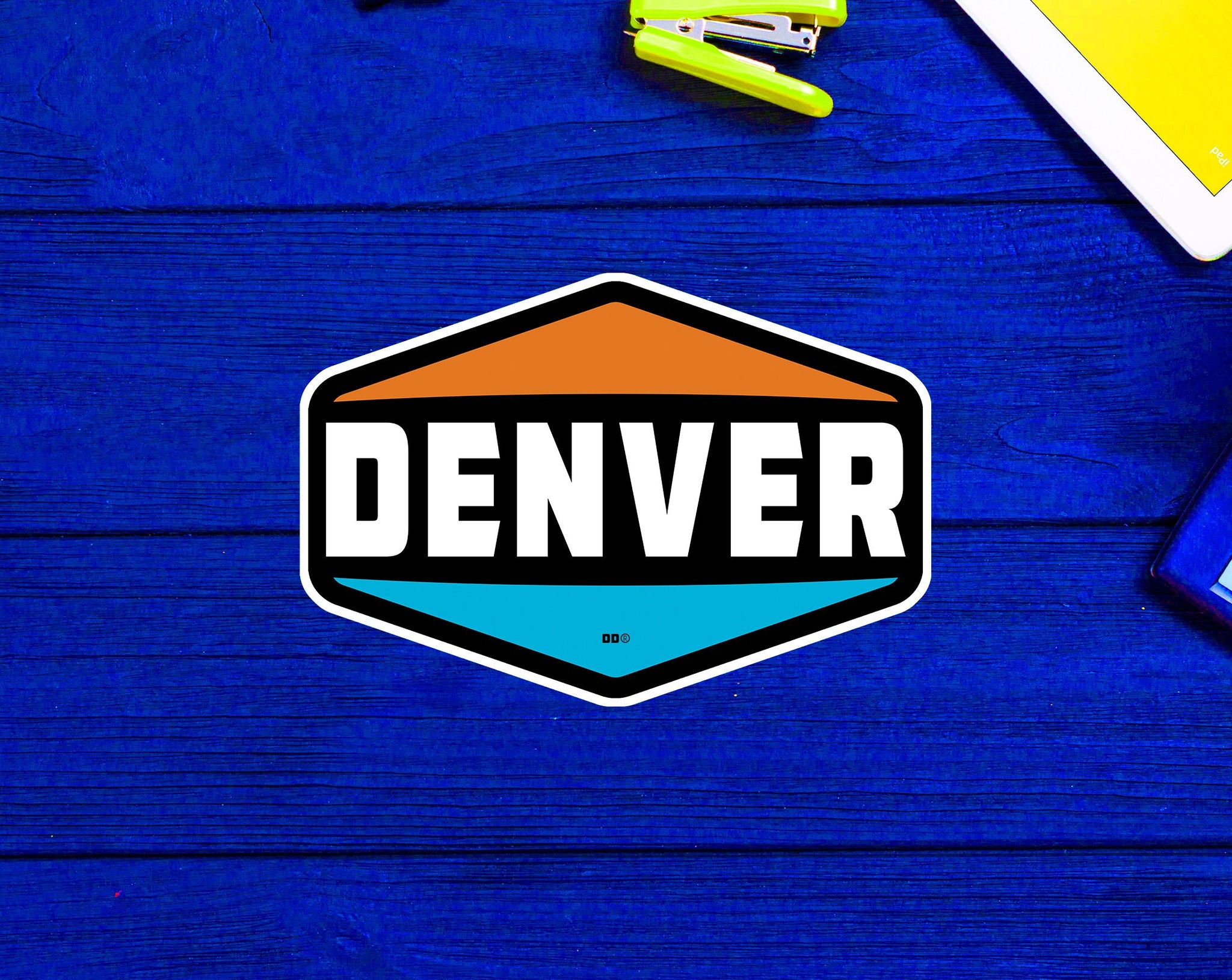 Denver Colorado Decal Sticker 4"